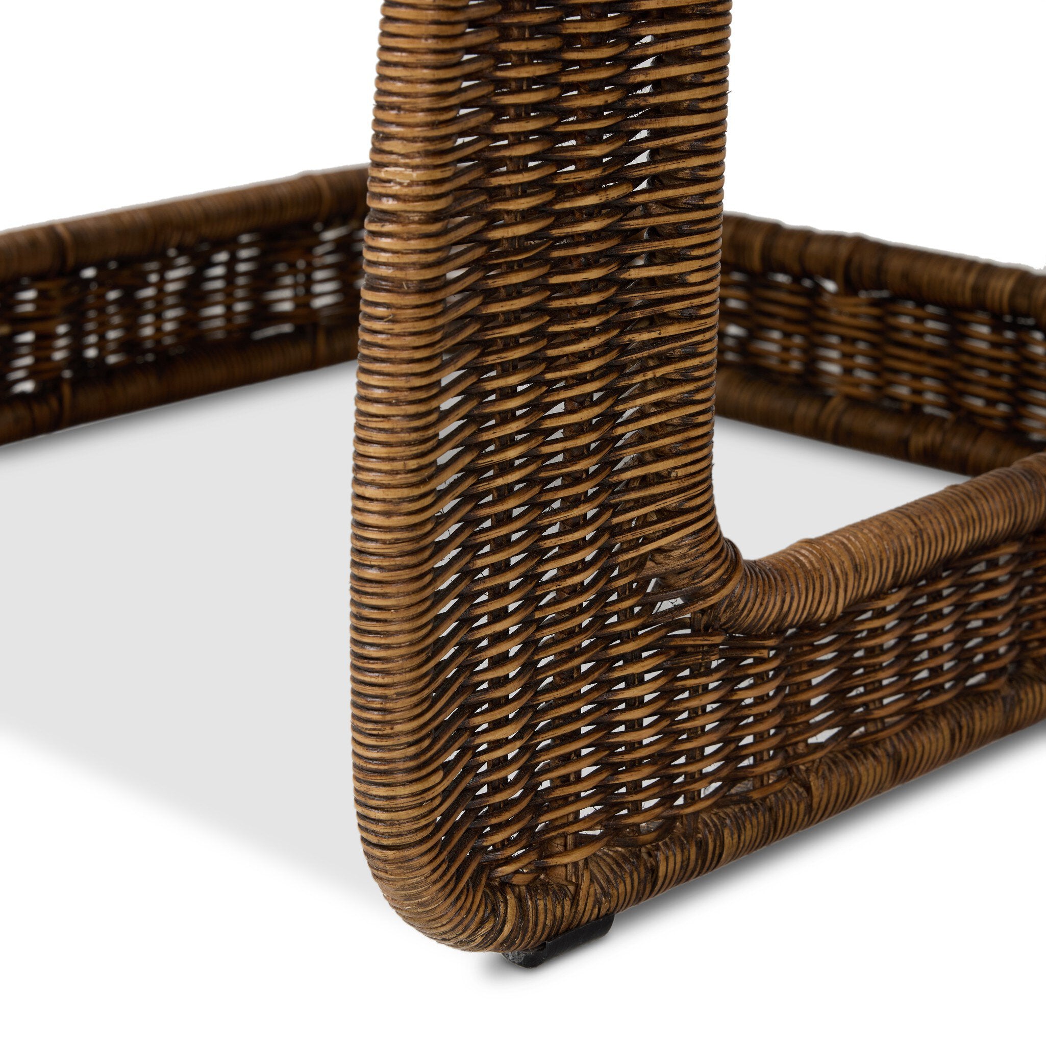 Four Hands Katrine Beige Shorn Shearling Dining Chair - detail 6