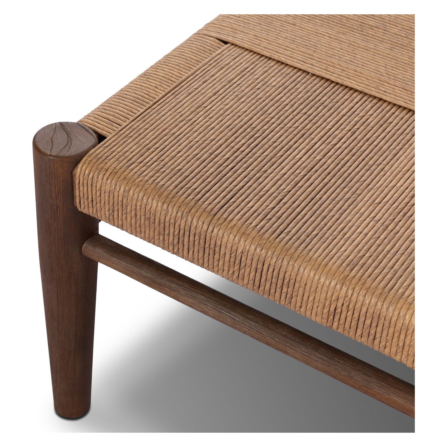 Four Hands Rothler Stained Toasted Brown Outdoor Coffee Table
