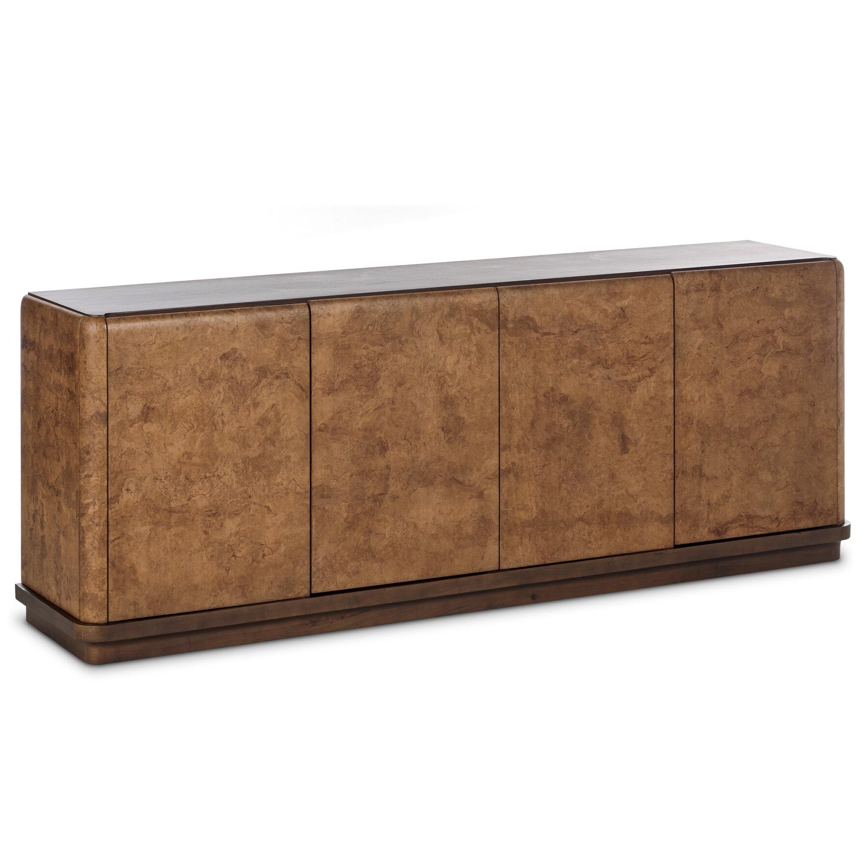 Four Hands Cambros Dark Bark Paper Sideboard in Dark Bark Paper