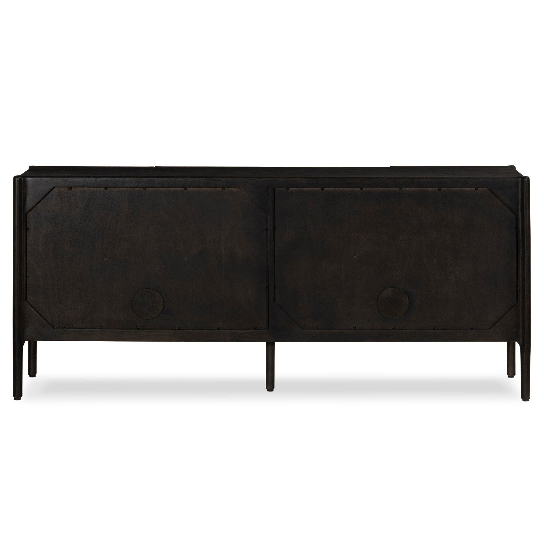 Four Hands Cosgrove Espresso Oak Sideboard back view