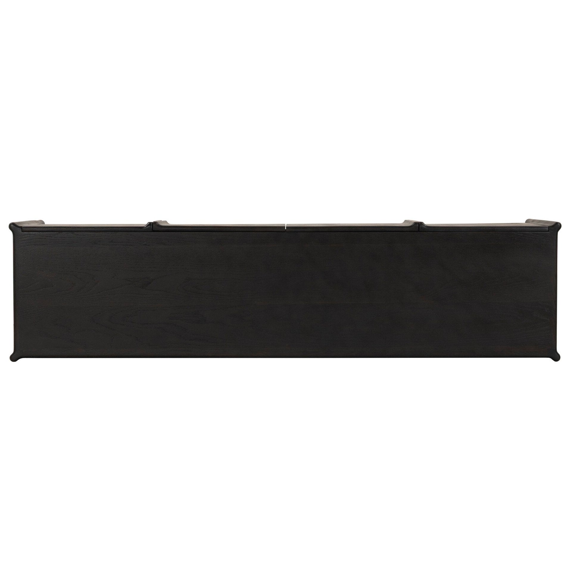 Four Hands Cosgrove Espresso Oak Sideboard top-down view