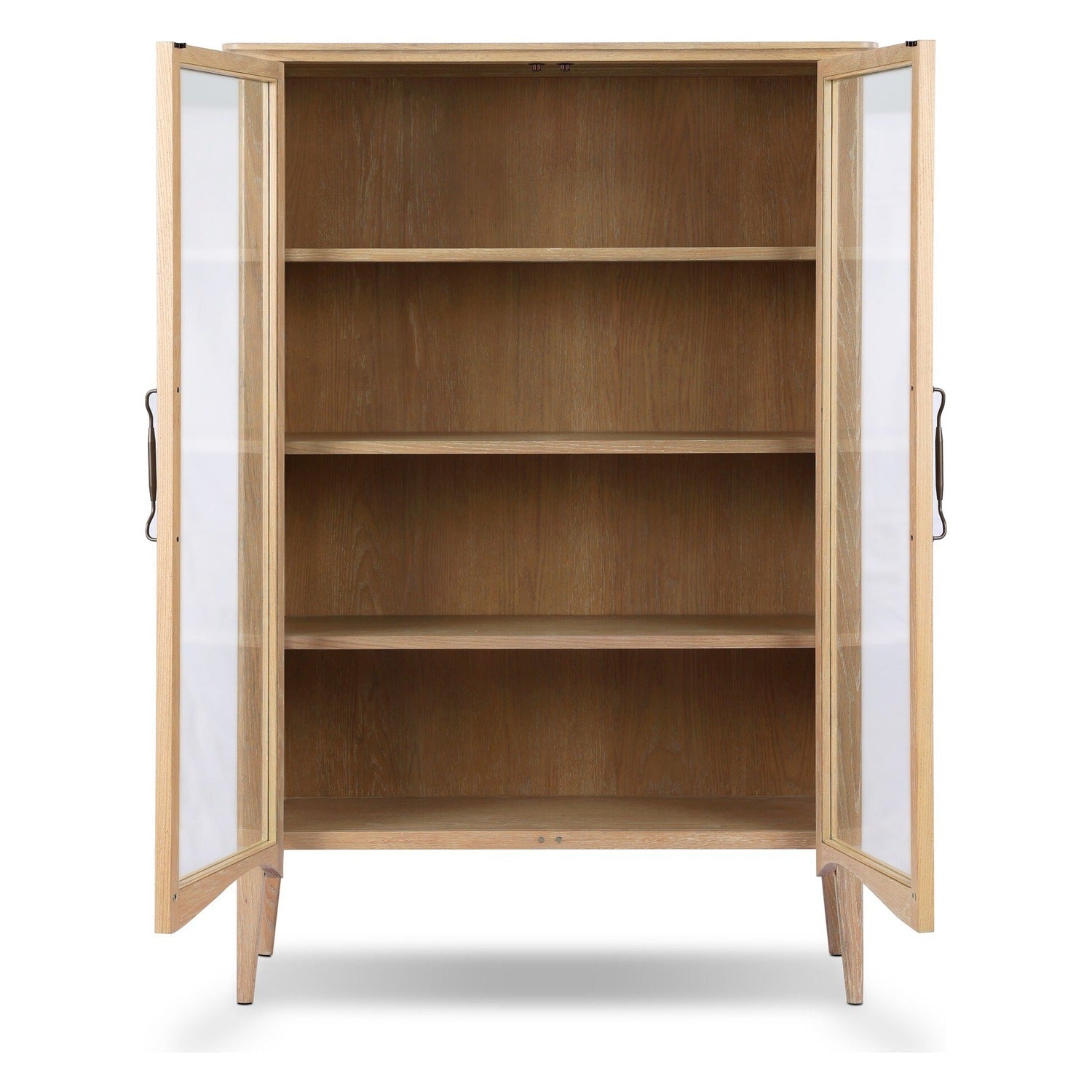 Four Hands Gates Light Natural Oak Cabinet