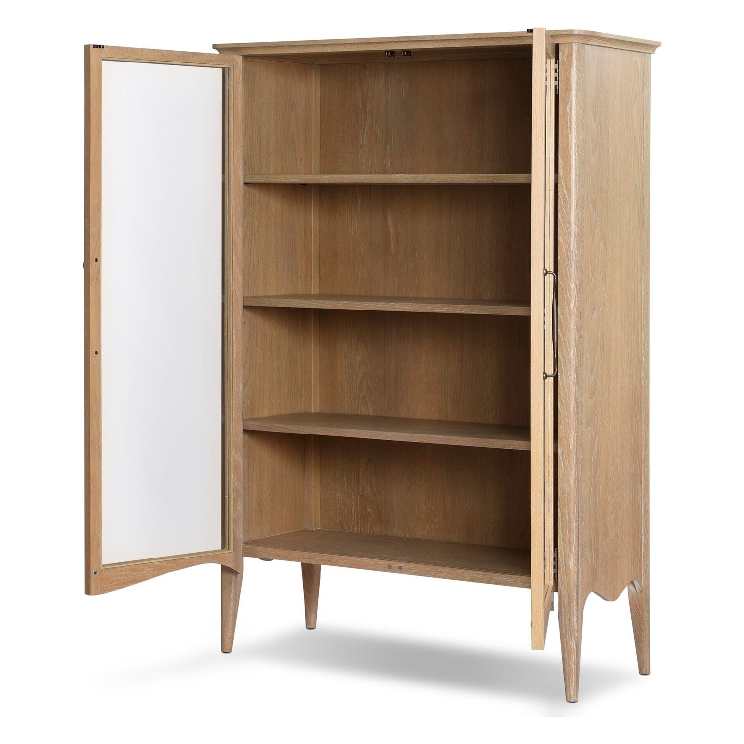 Four Hands Gates Light Natural Oak Cabinet