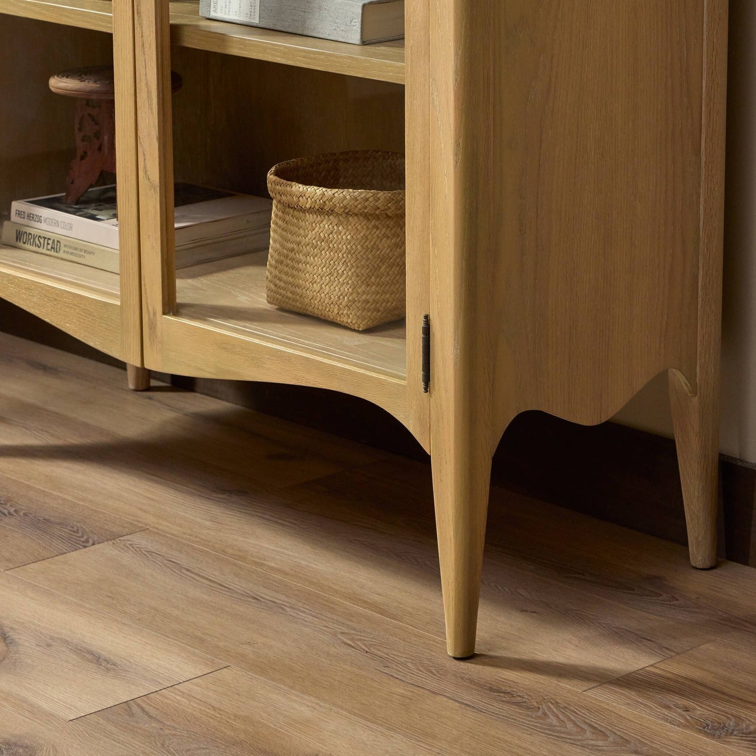 Four Hands Gates Light Natural Oak Cabinet