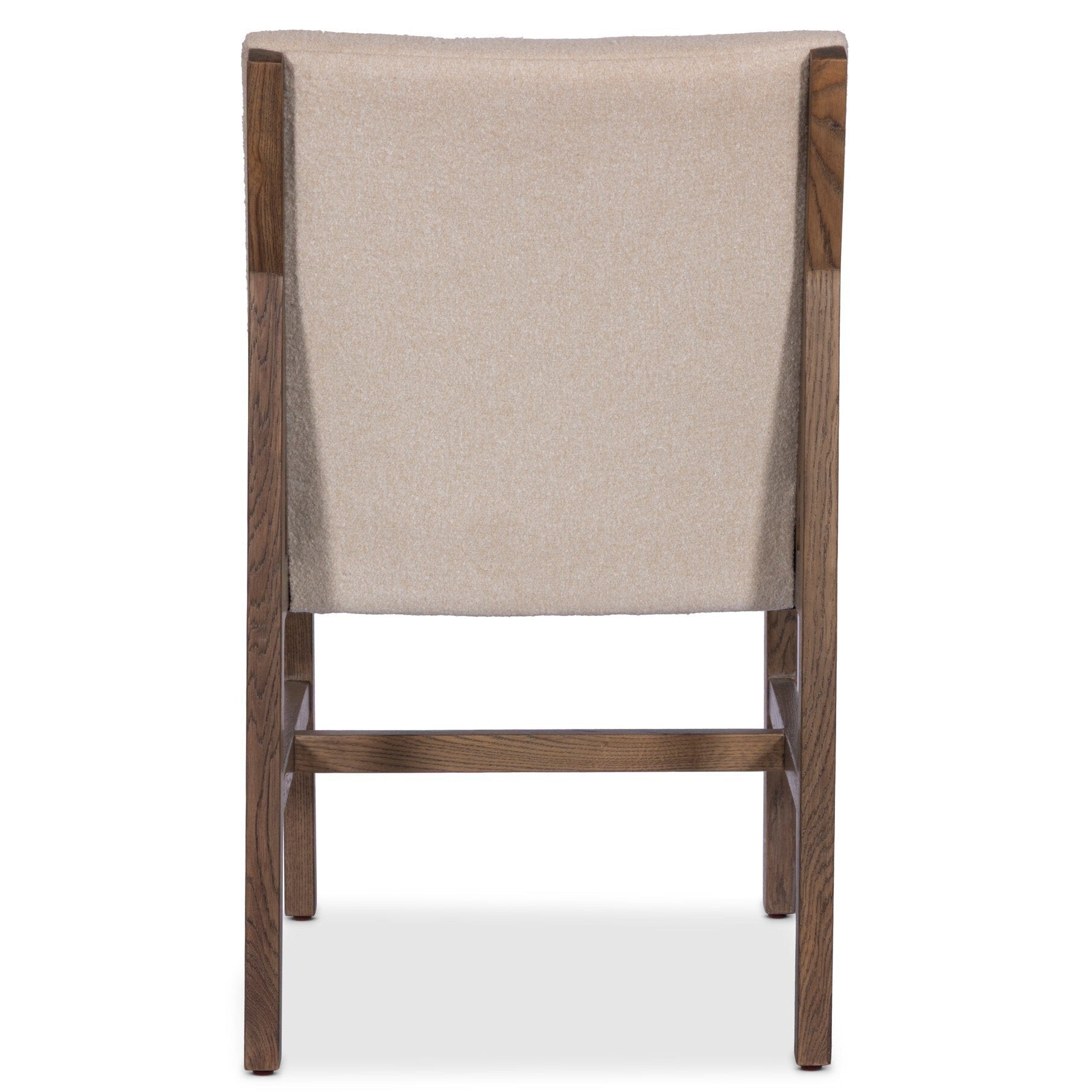 Four Hands Gables Crete Sand Dining Chair back view