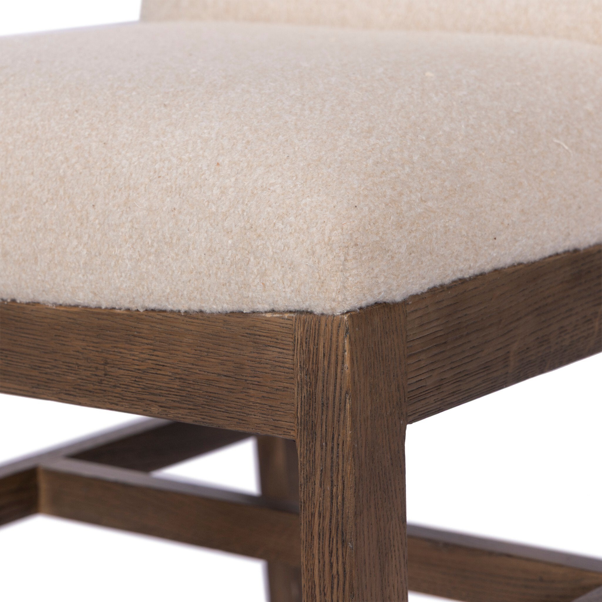 Four Hands Gables Crete Sand Dining Chair detail view 4
