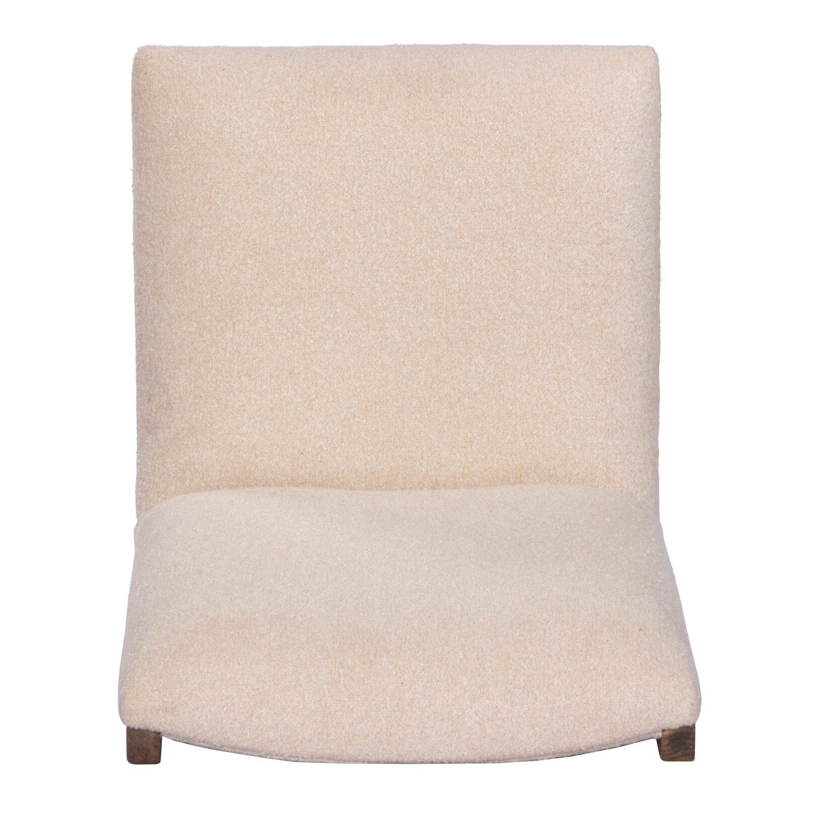 Four Hands Gables Crete Sand Dining Chair top view