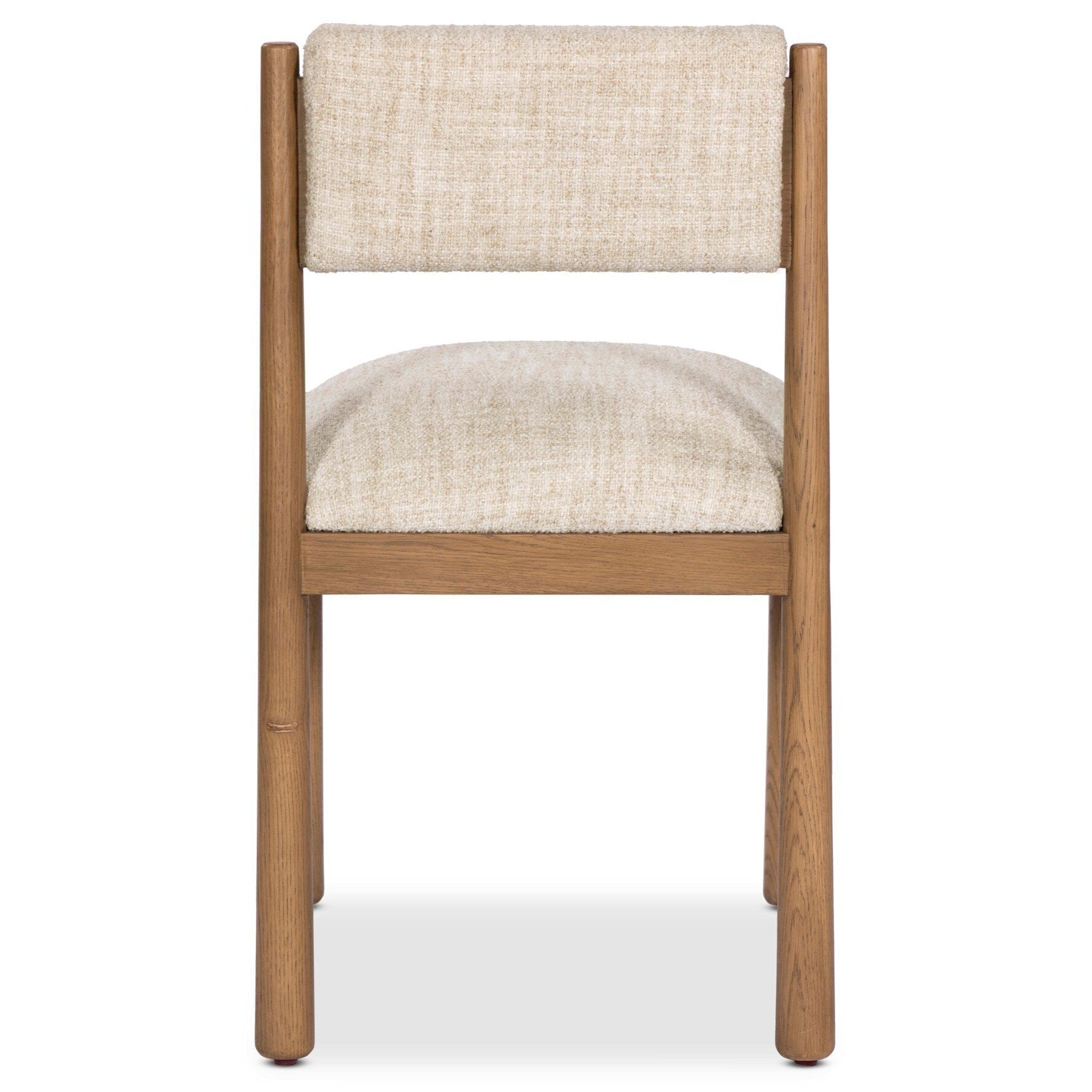 Four Hands Frantz Yuma Cream Dining Chair back view