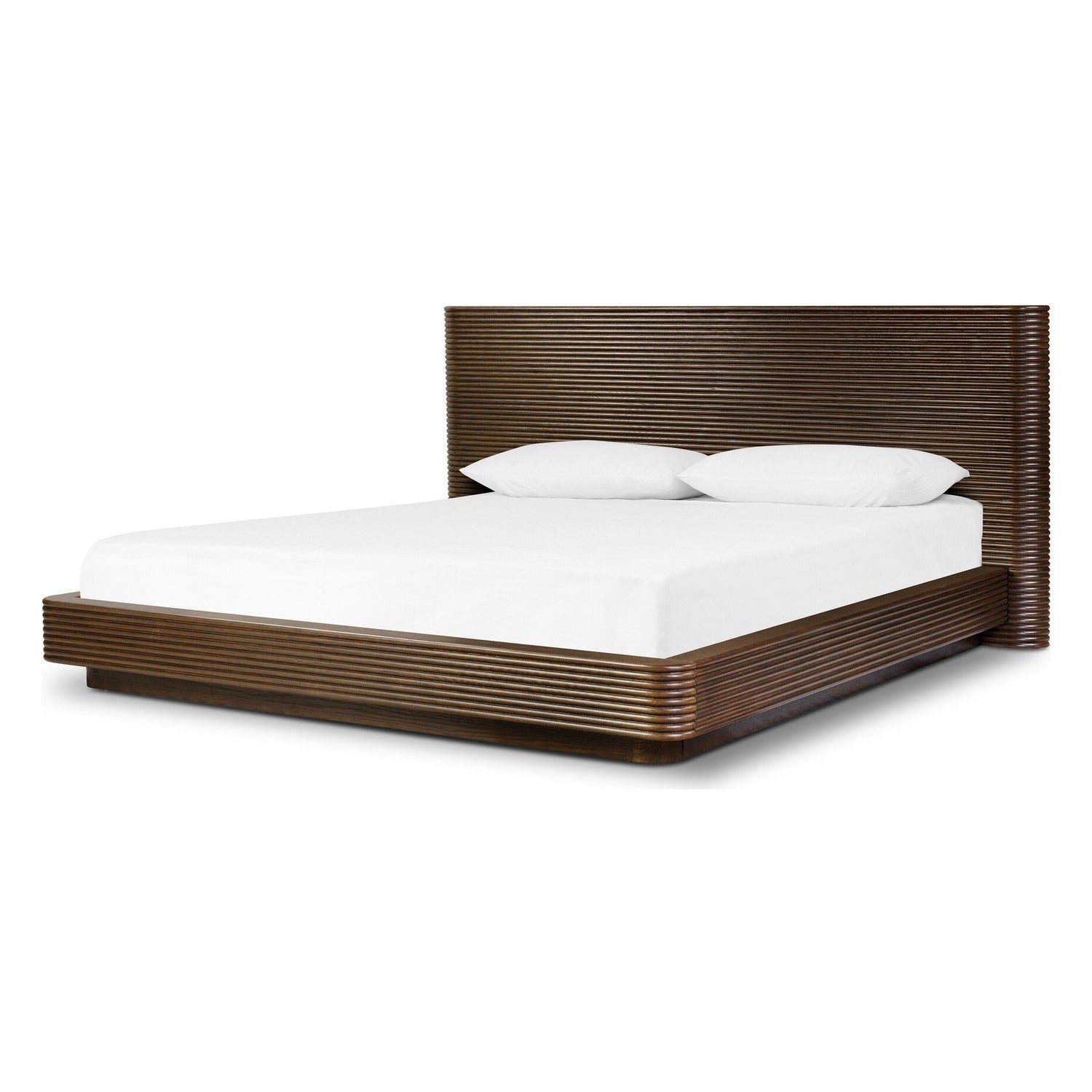Four Hands Benny Spiced Oak Bed