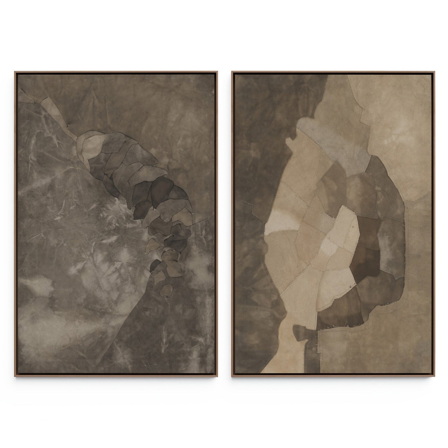 Kimmy Quillin x Four Hands Pinecorn I Diptych Framed Wall Art