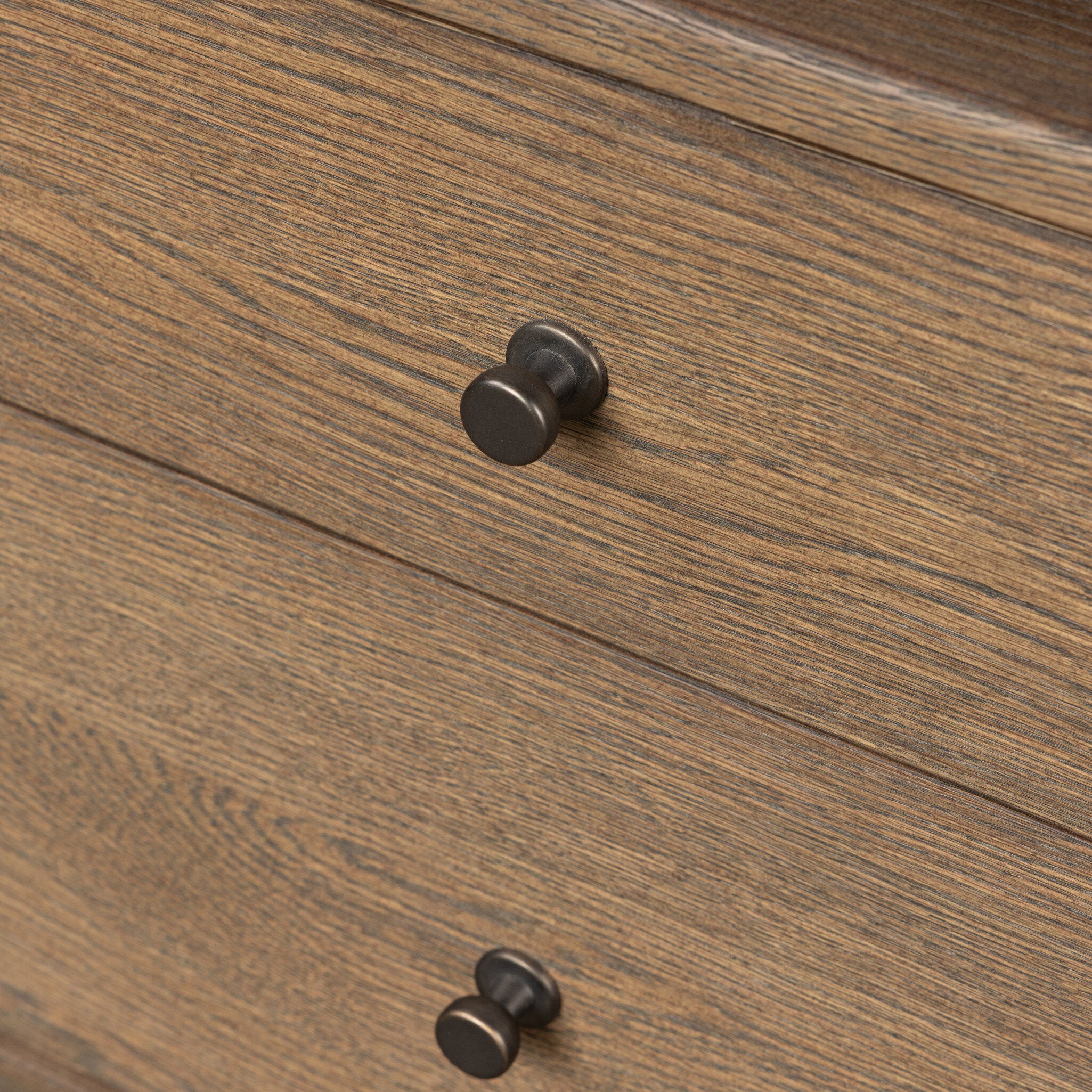 Four Hands Archer Toasted Brown Oak Desk detail view 4