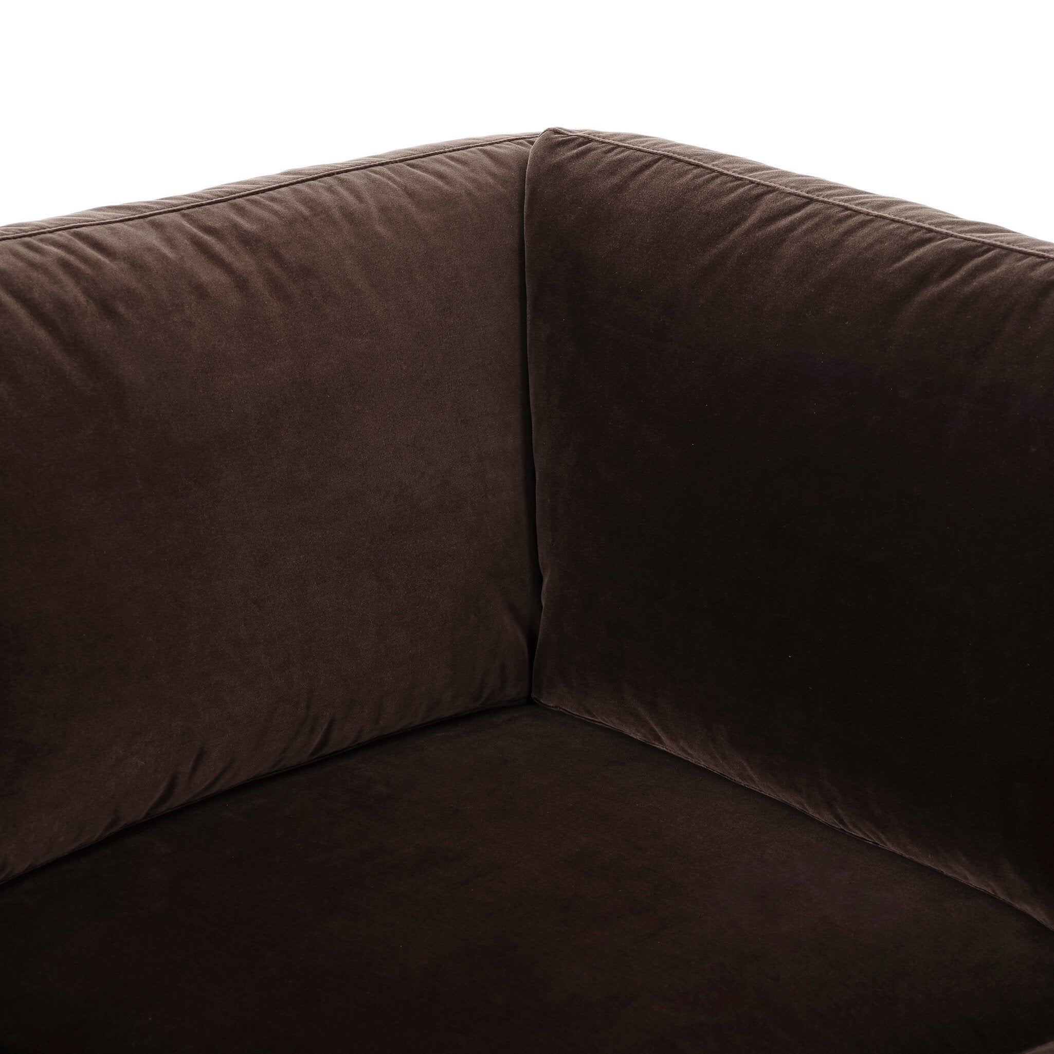 Four Hands Isaiah Surrey Cocoa 3 Piece Sectional Sofa detail view 2