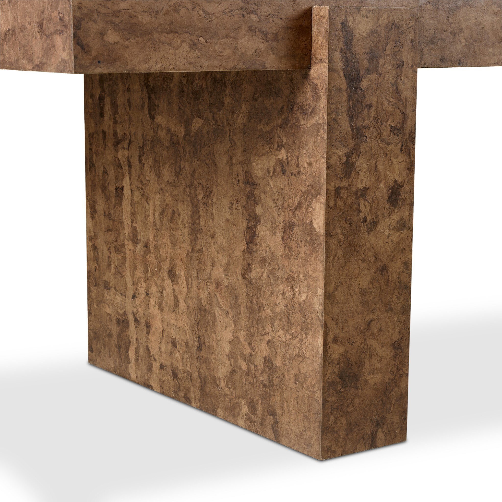 Four Hands Brote Dark Bark Paper Shuffleboard Table detail view 4