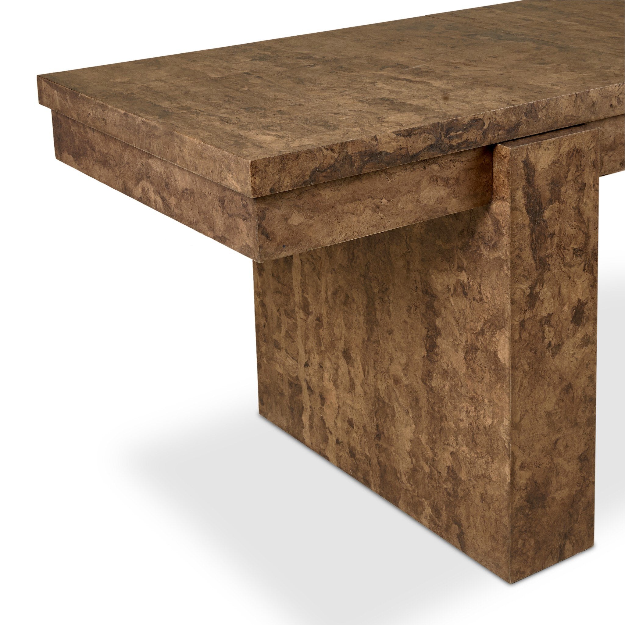 Four Hands Brote Dark Bark Paper Shuffleboard Table detail view 6