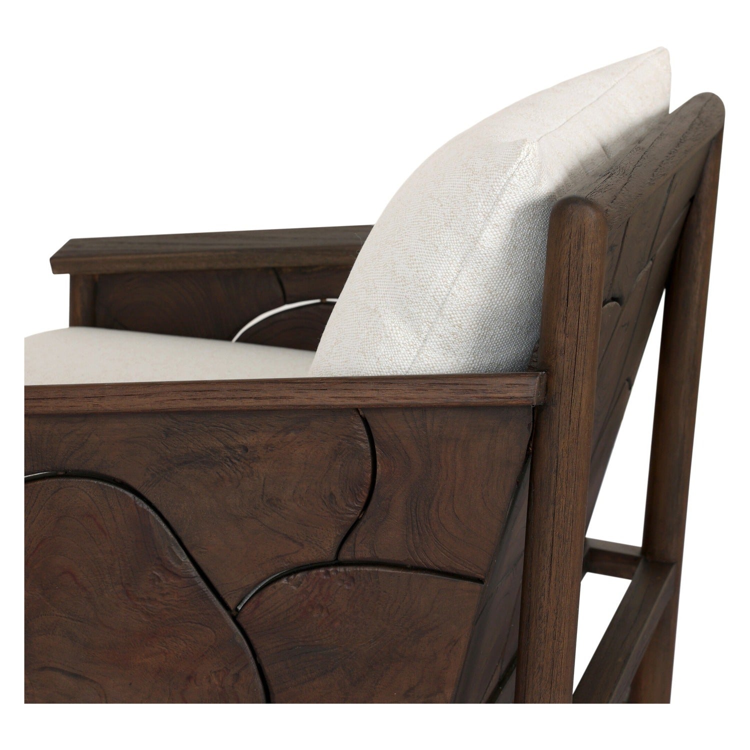 Four Hands Ridge Alessi Linen Outdoor Dining Chair