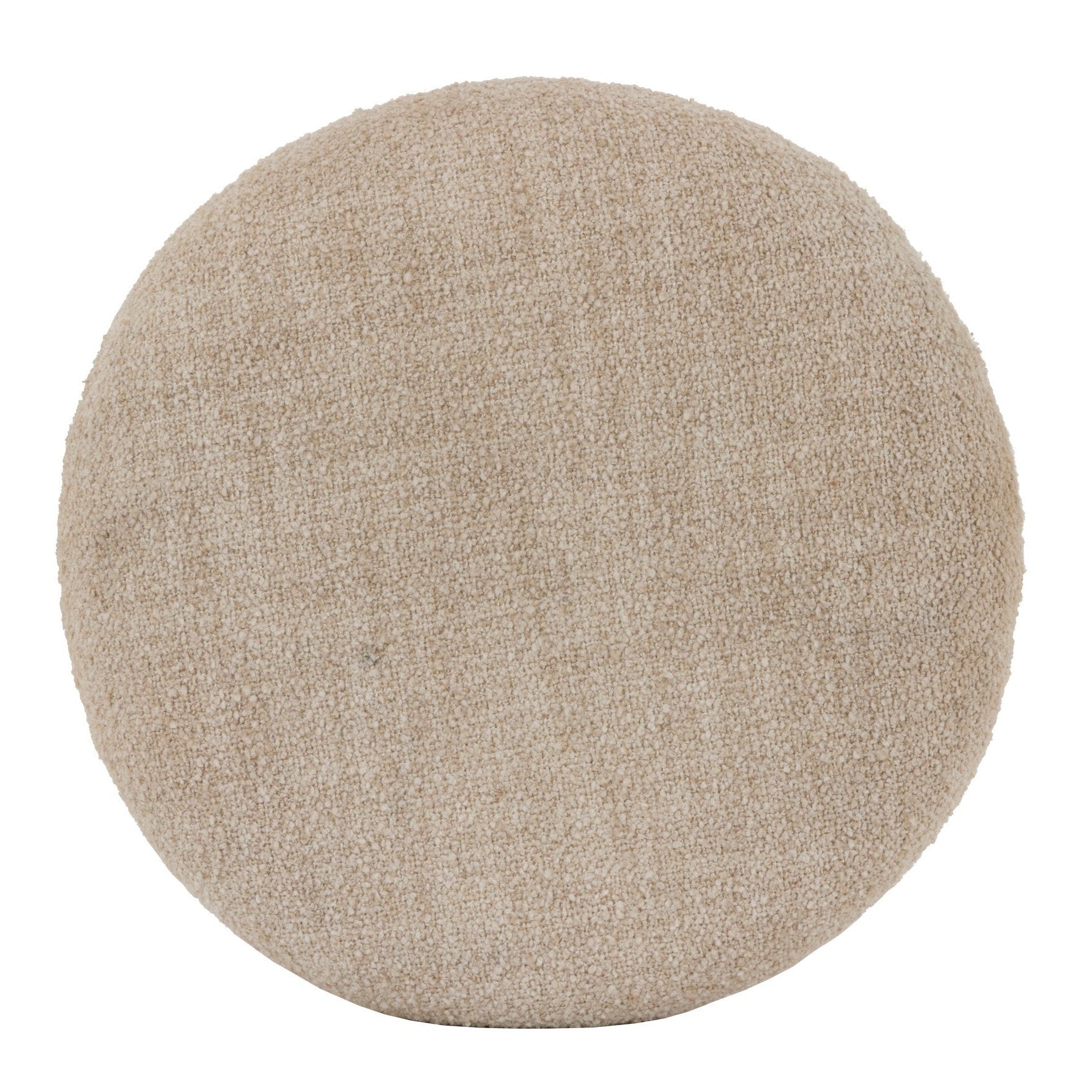 Four Hands Larisa Yuma Cream Swivel Bar Stool top-down view