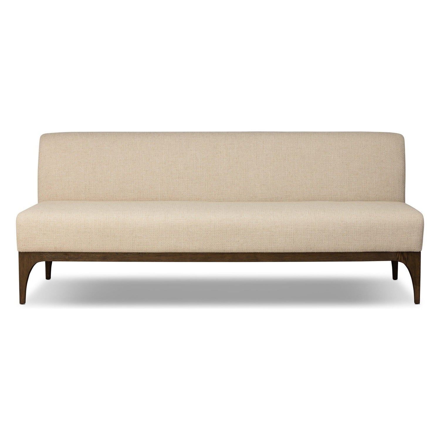 Four Hands Ellington Irving Flax 82in Banquette Dining Bench