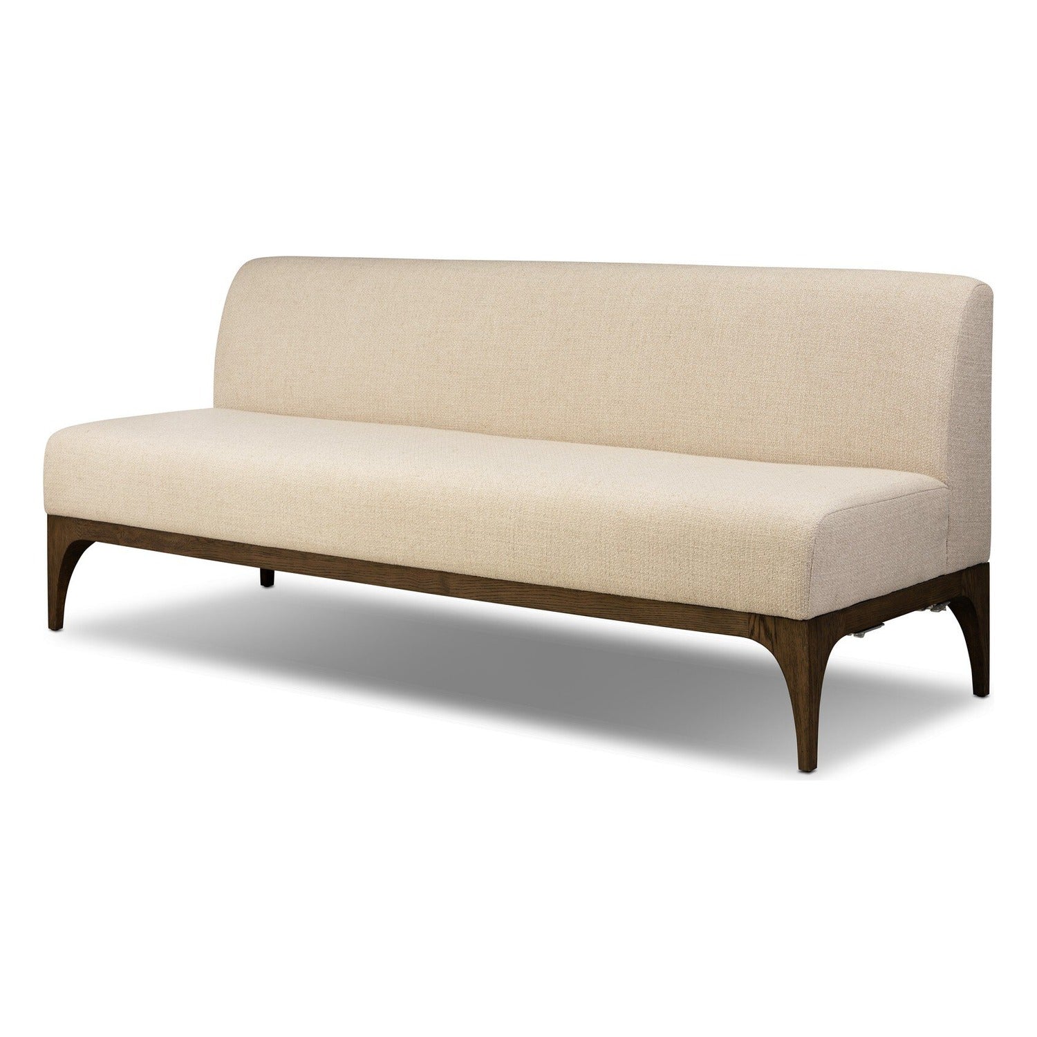 Four Hands Ellington Irving Flax 82in Banquette Dining Bench