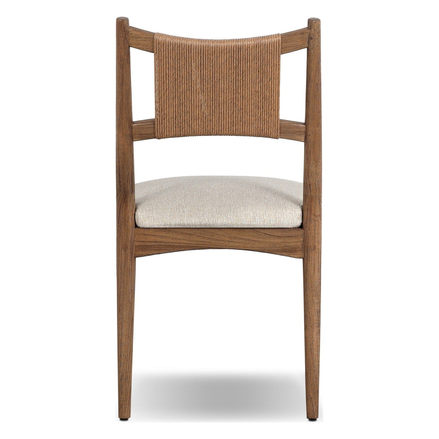 Four Hands Haddon Ellor Beige Outdoor Dining Chair Set of 2