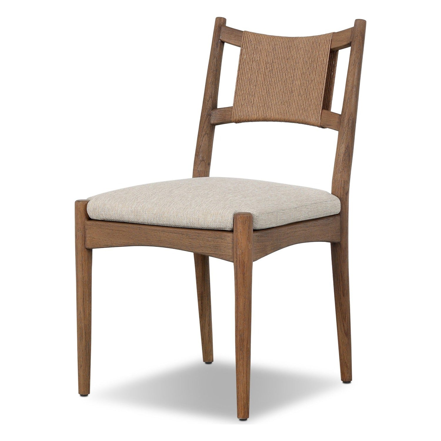 Four Hands Haddon Ellor Beige Outdoor Dining Chair Set of 2