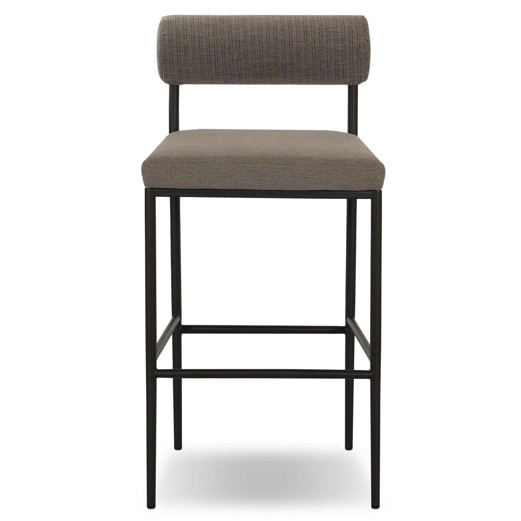 Four Hands Brookline Alessi Fawn Outdoor Bar Stool front view