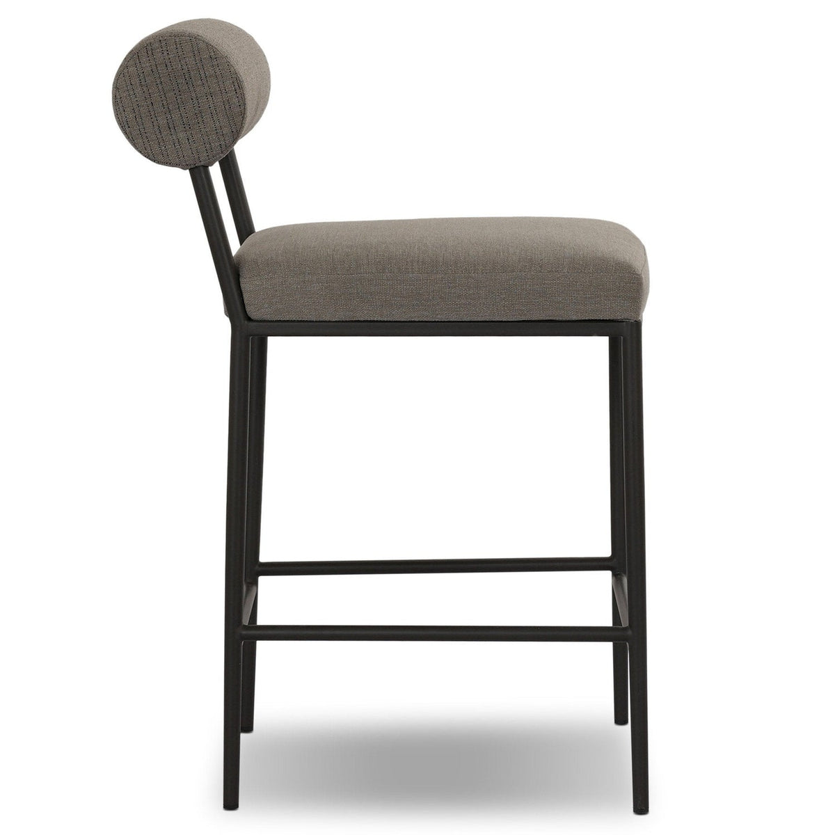 Four Hands Brookline Alessi Fawn Outdoor Counter Stool side view