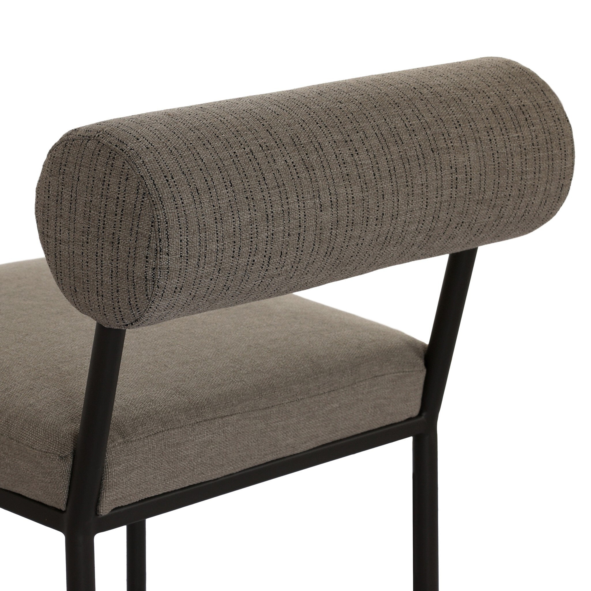 Four Hands Brookline Alessi Fawn Outdoor Bar Stool close detail shot