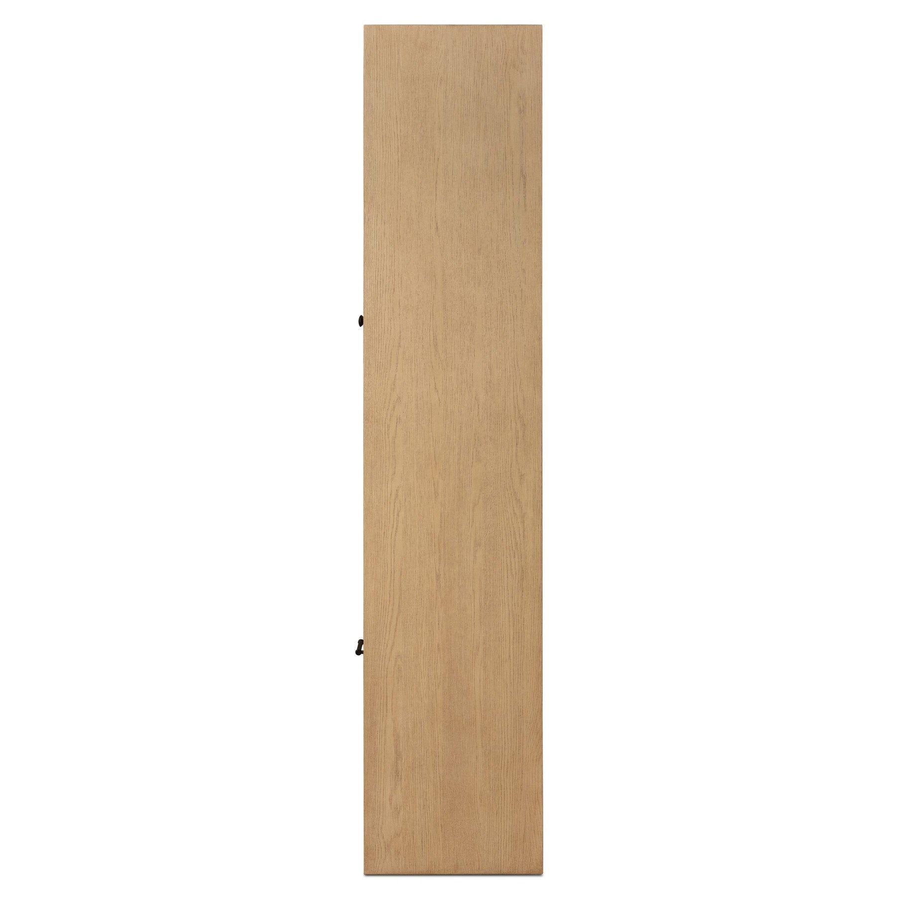 Four Hands Anthem Satin Light Wash Oak Bath Storage side view