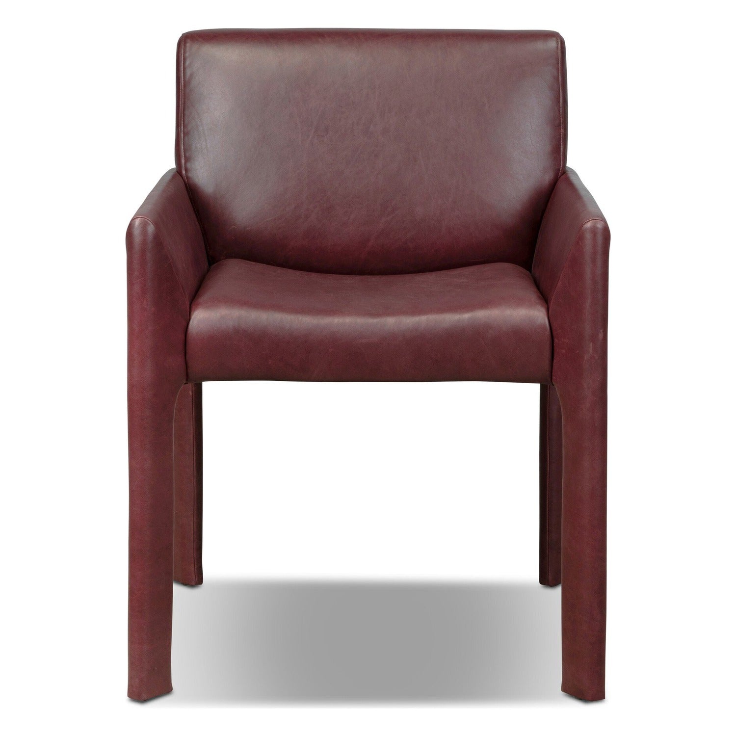 Four Hands Graford Dulane Burgundy Dining Chair