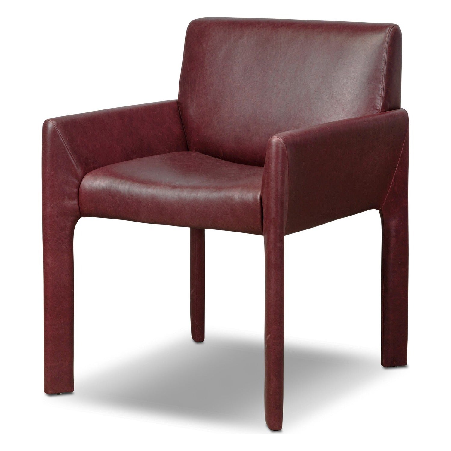 Four Hands Graford Dulane Burgundy Dining Chair