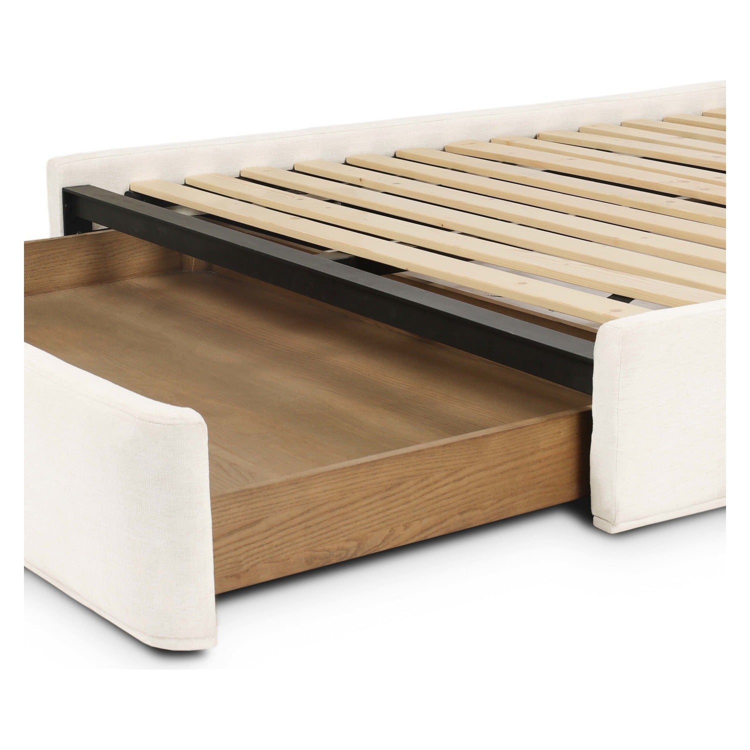 Four Hands Beckett Crypton Nomad Snow Storage Bed