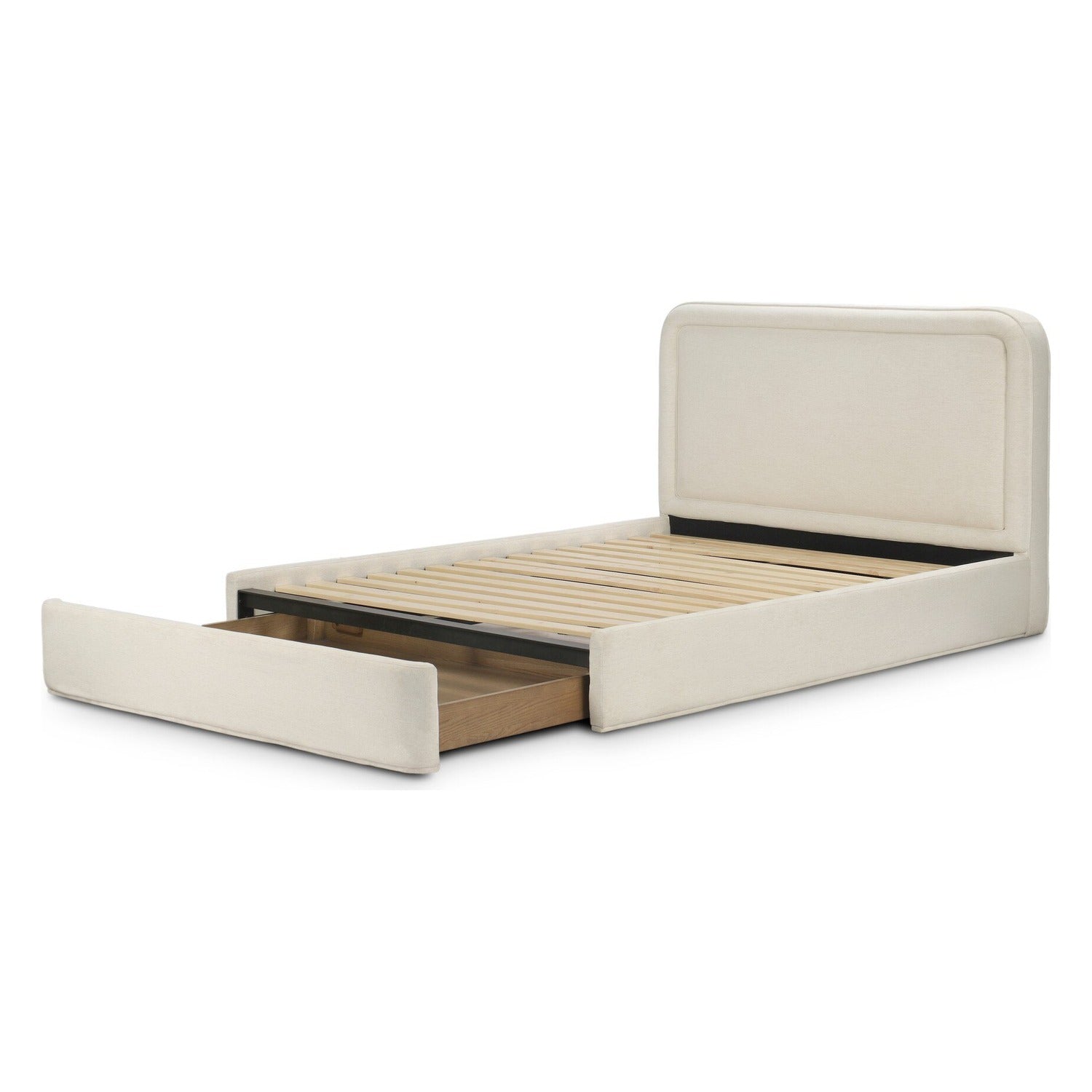 Four Hands Beckett Crypton Nomad Snow Storage Bed