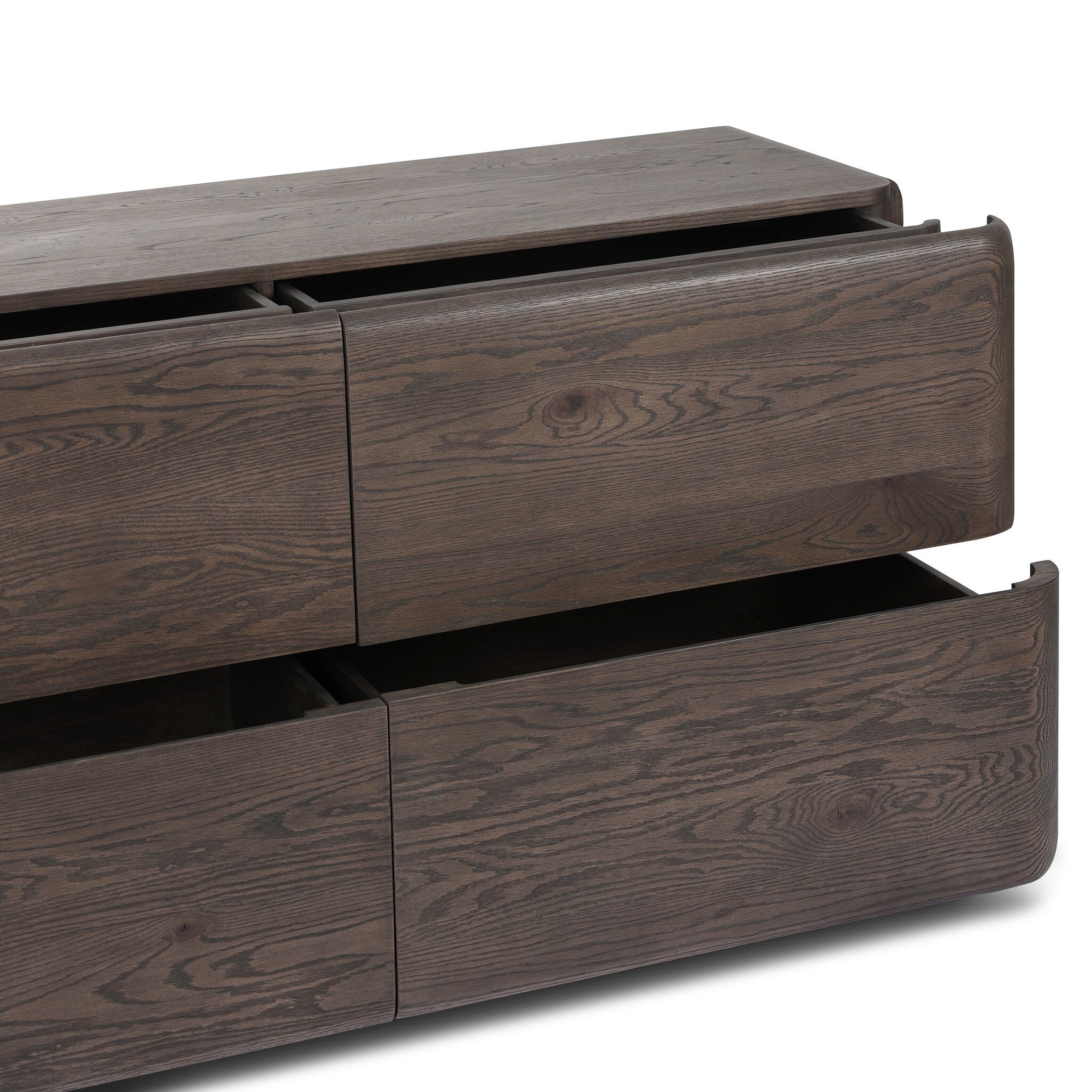 Four Hands Trona Tobacco Oak Dresser — construction detail