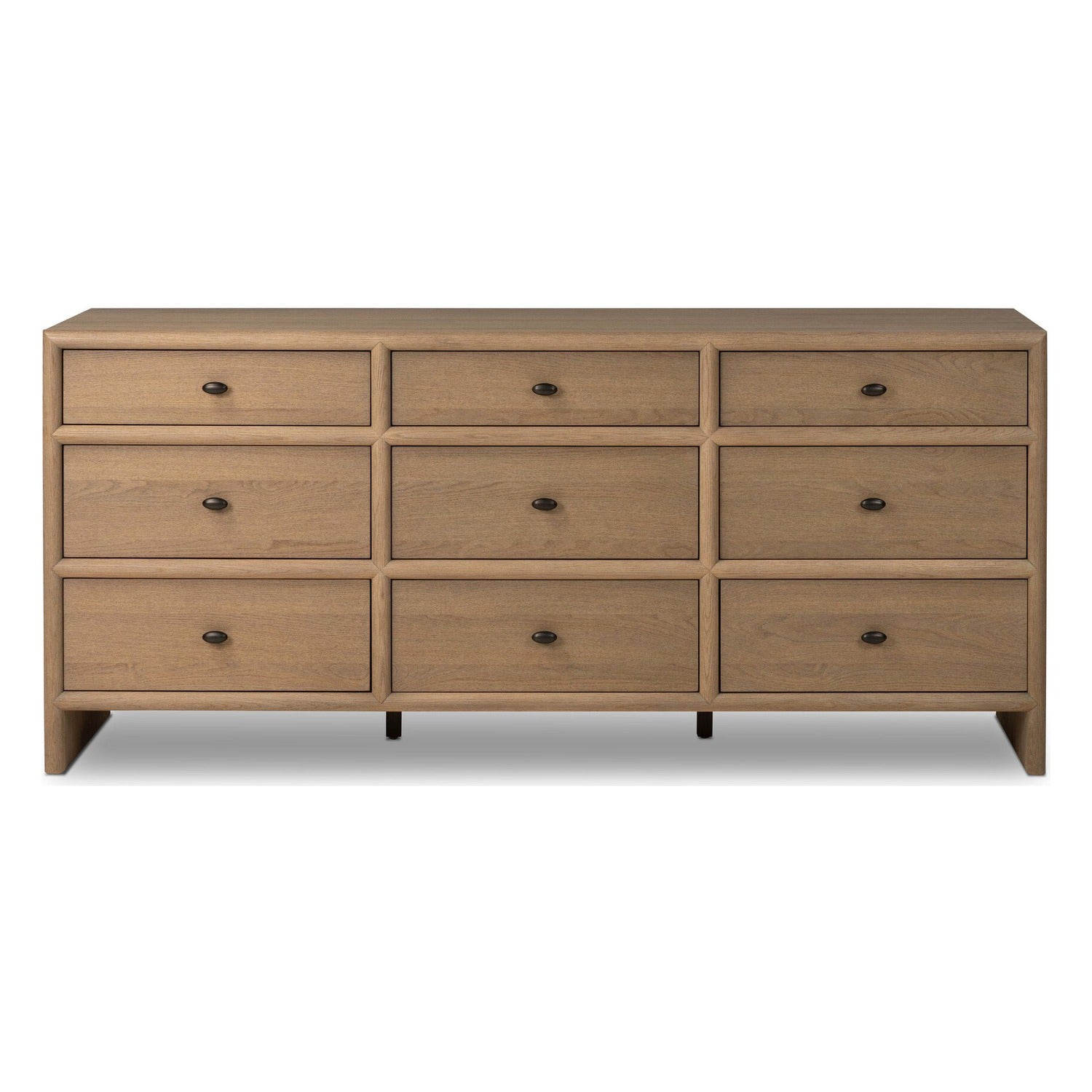Four Hands Analisa Sandy Oak 9 Drawer Dresser