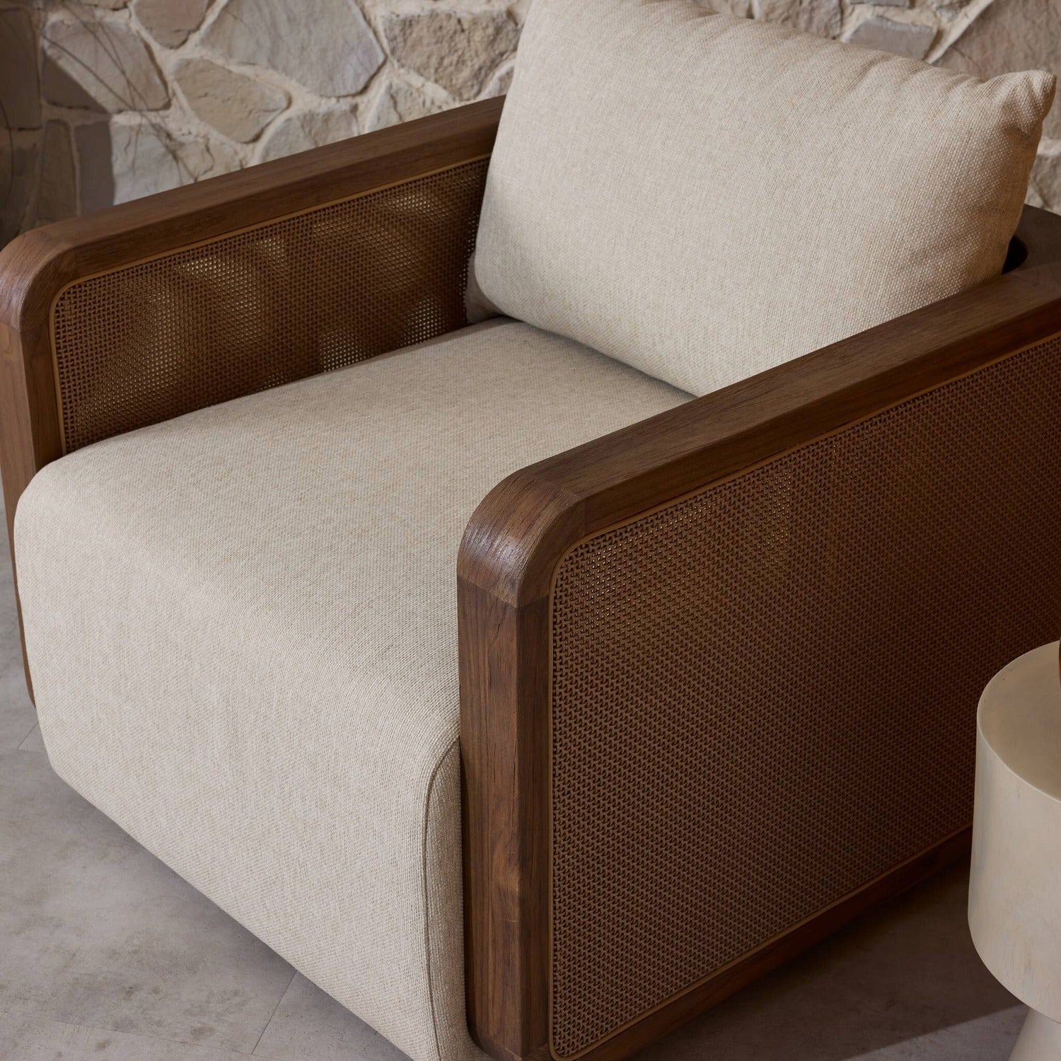 Four Hands Reiner Ellor Beige Outdoor Chair