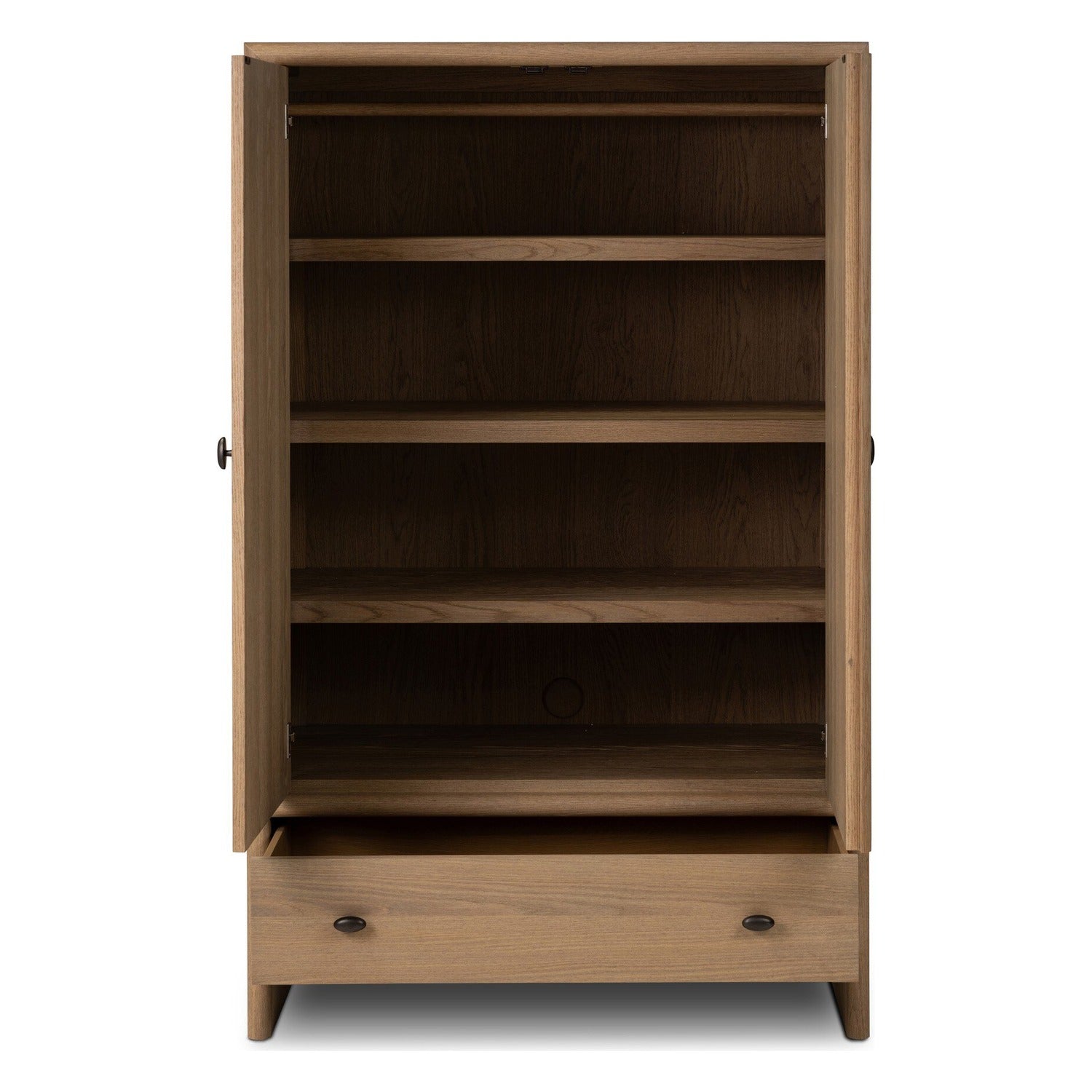 Four Hands Analisa Sandy Oak Armoire