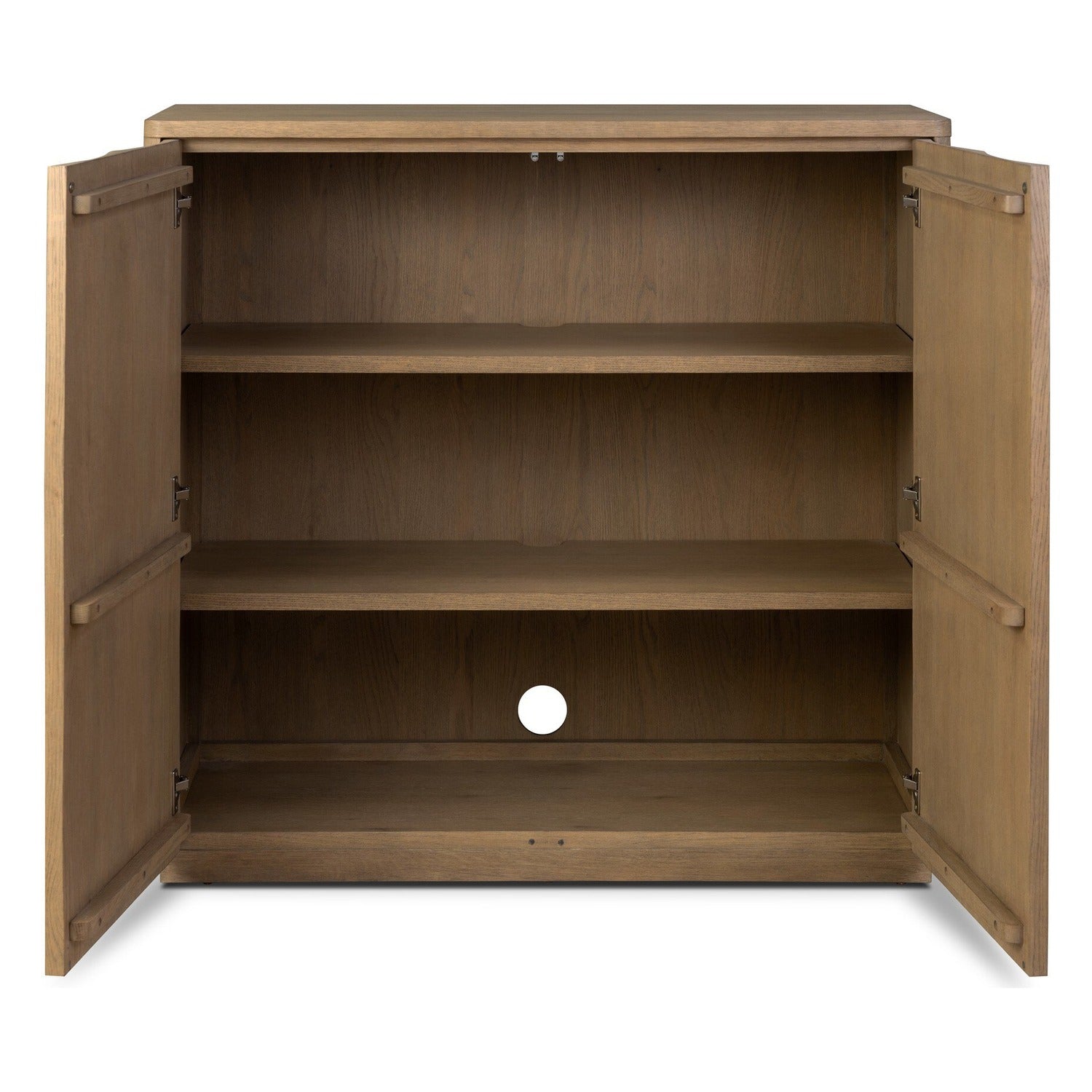Four Hands Brookhurst Drifted Oak Small Cabinet