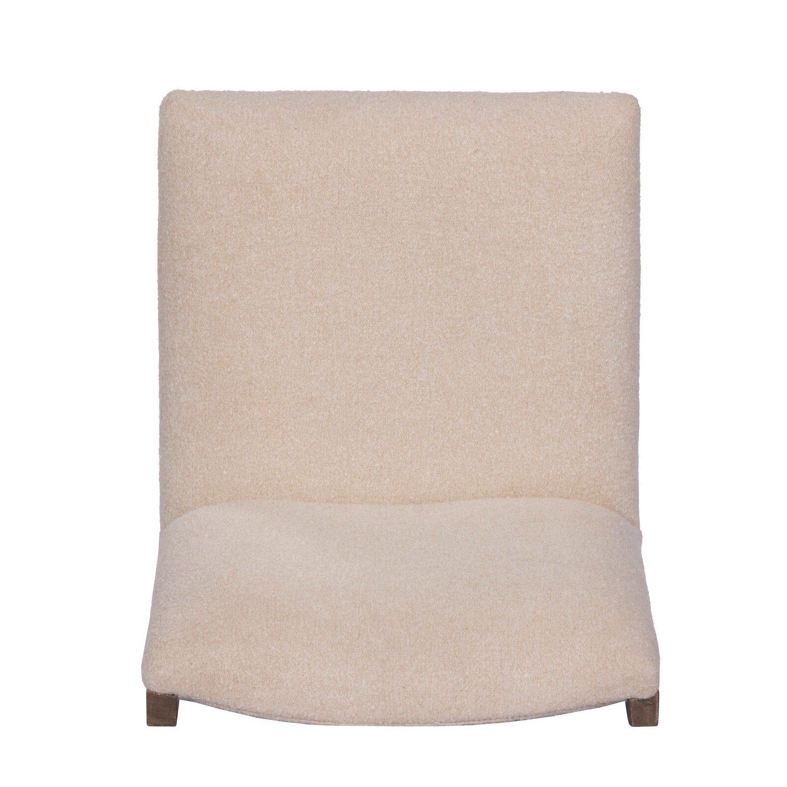Four Hands Gables Crete Sand Counter Stool — top-down view