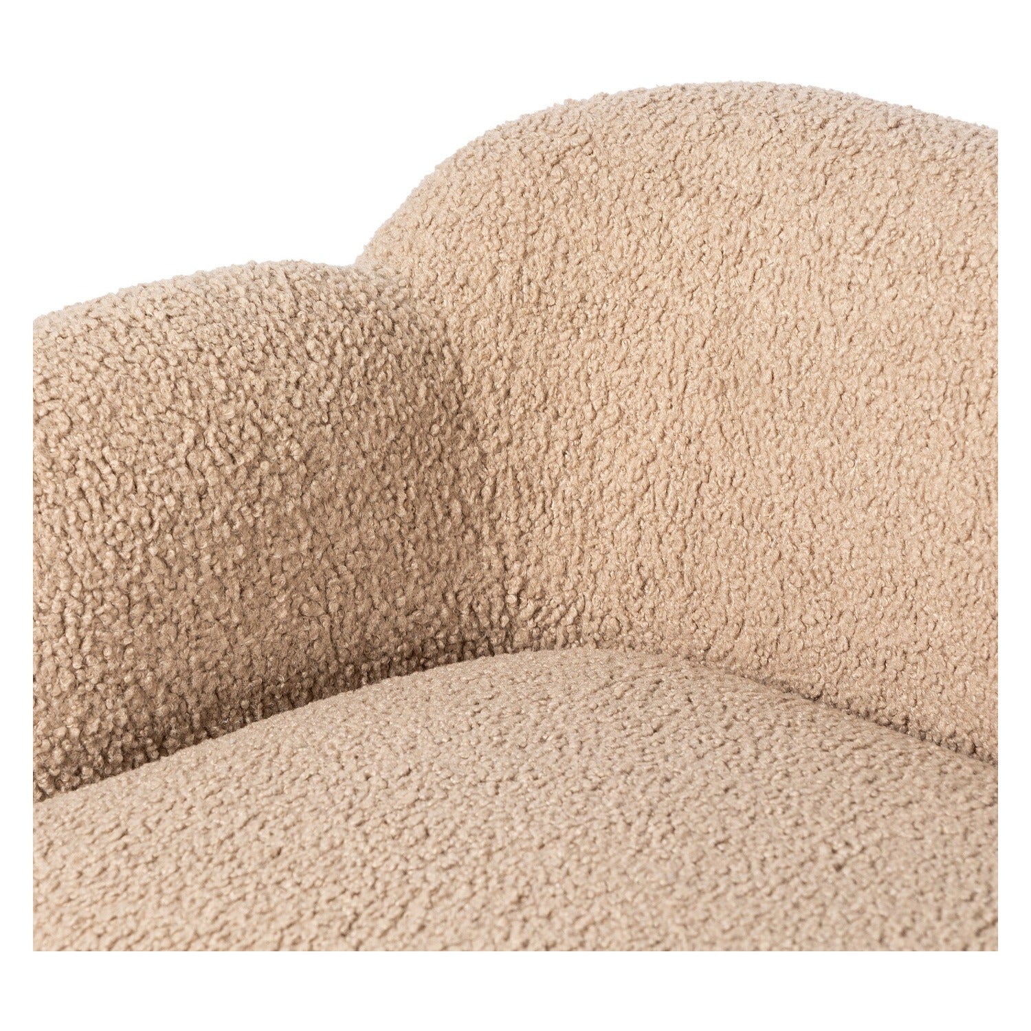 Four Hands Kadon Sheepskin Camel Accent Bench