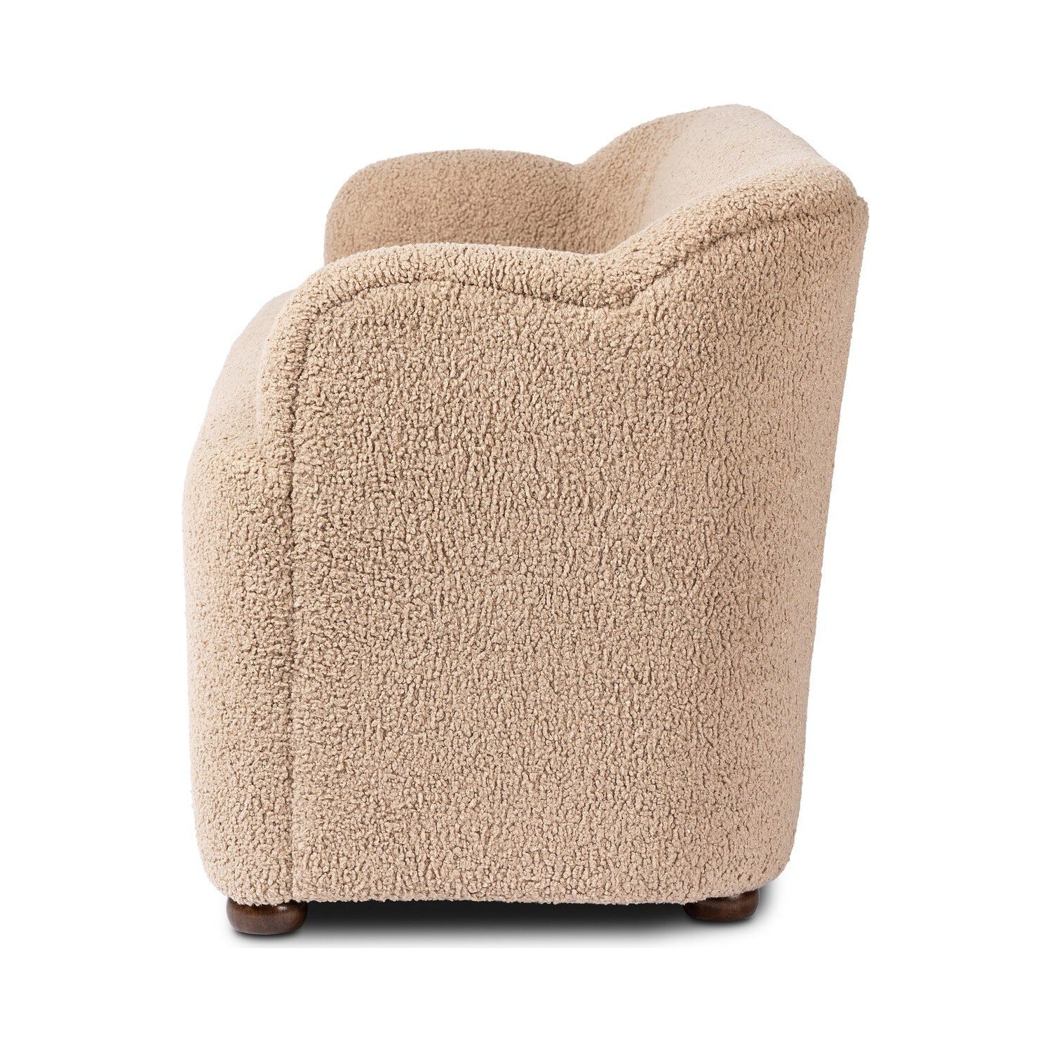 Four Hands Kadon Sheepskin Camel Accent Bench