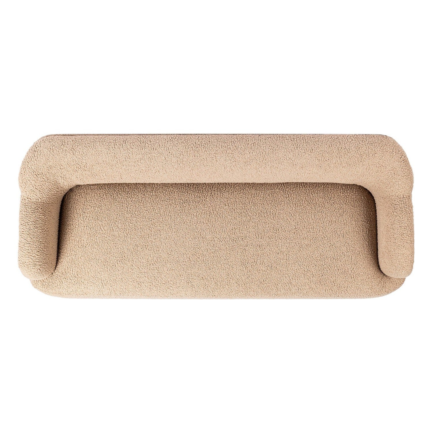 Four Hands Kadon Sheepskin Camel Accent Bench
