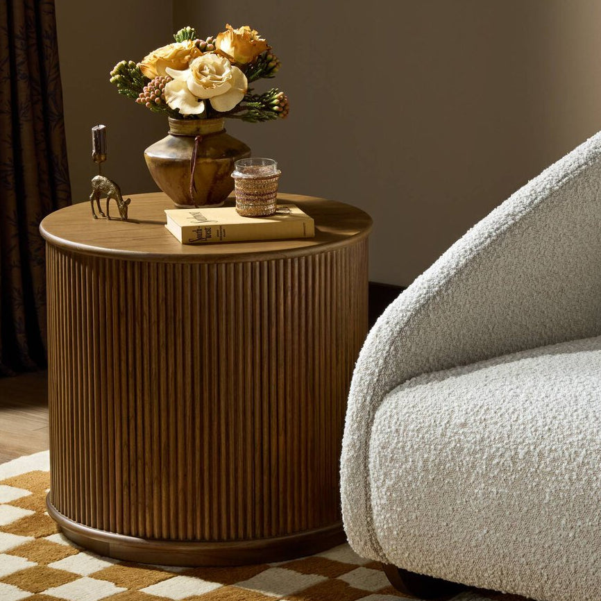 Four Hands Ona End Table