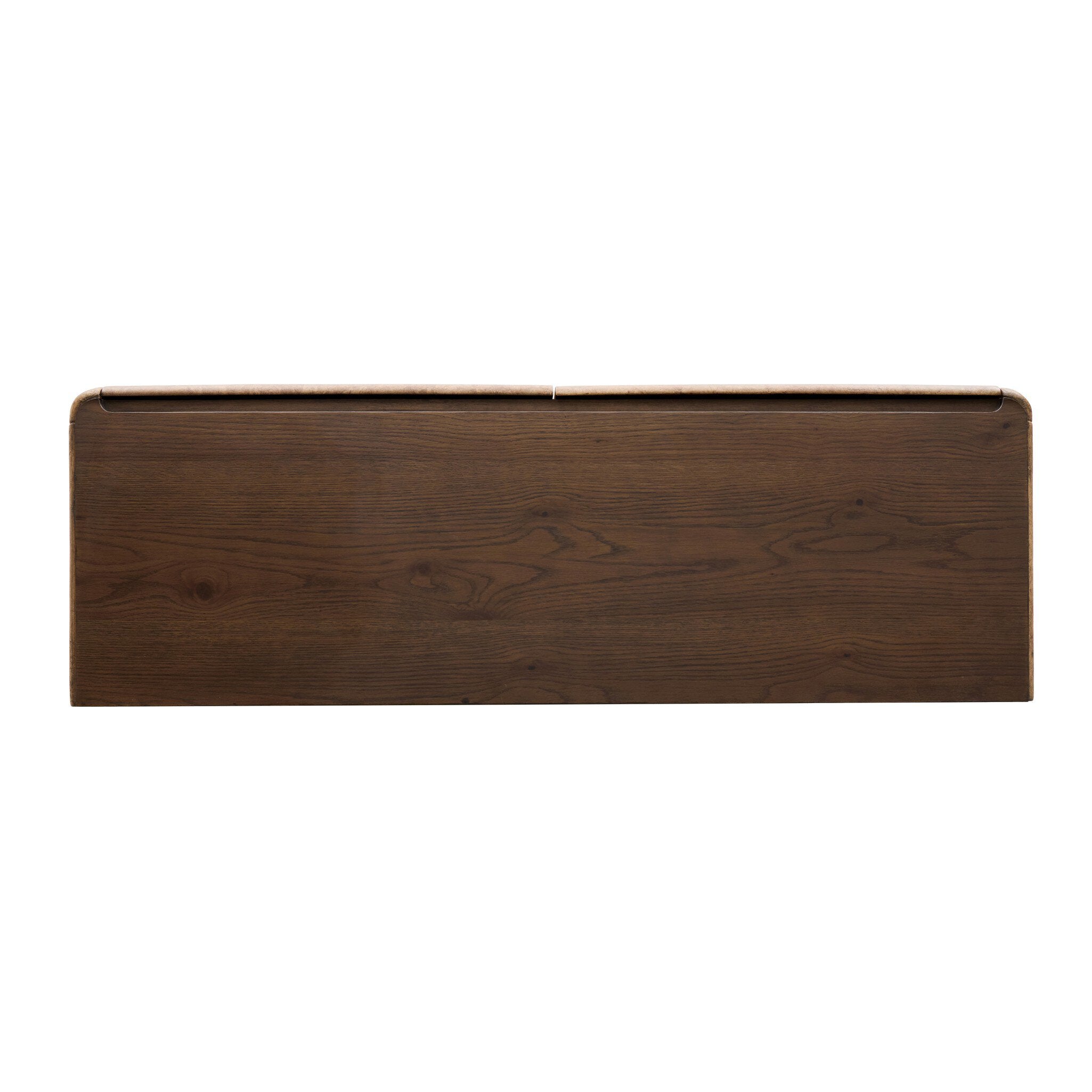 Four Hands Cambros Dark Bark Paper Cabinet — top-down view