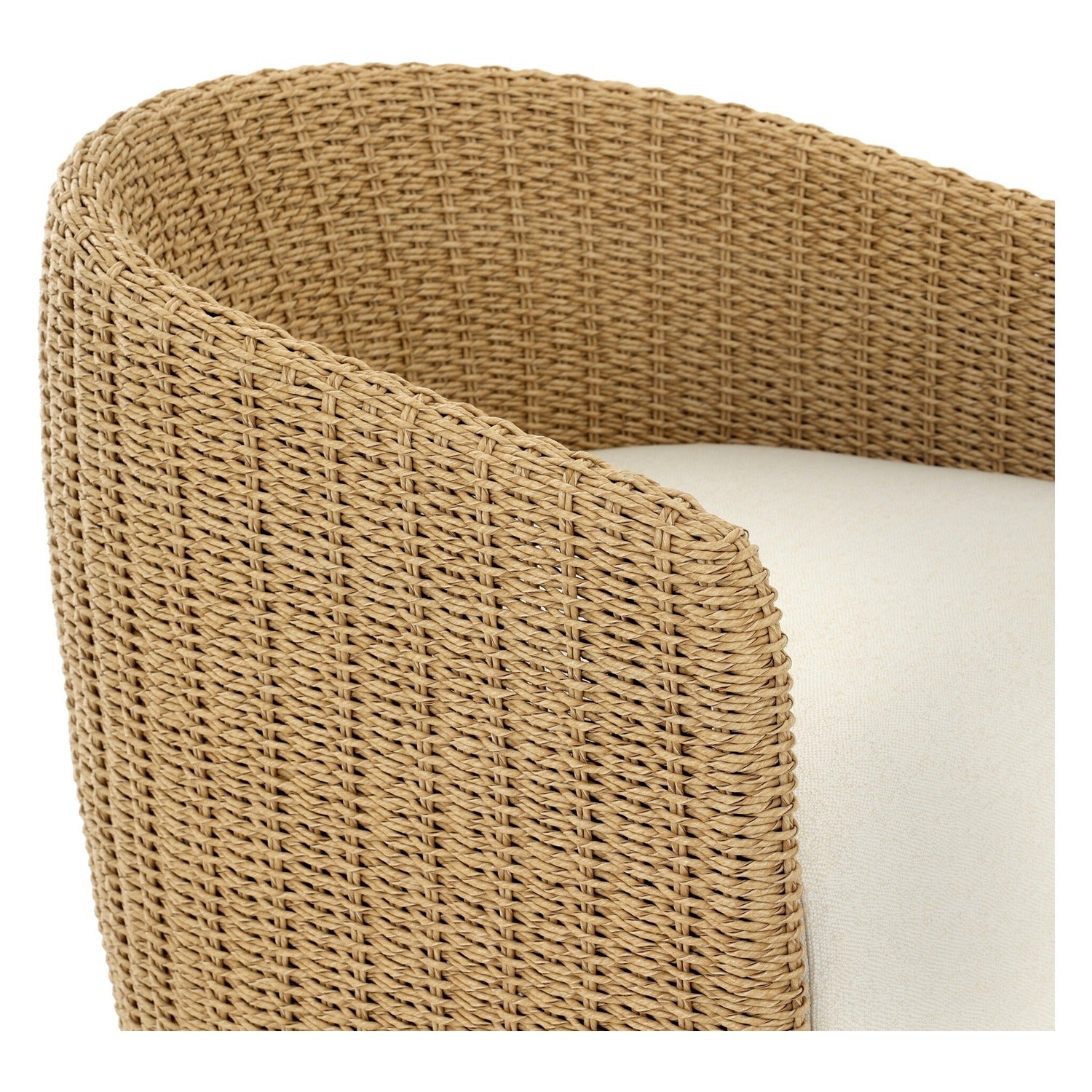 Four Hands Maven Alessi Linen Outdoor Dining Chair