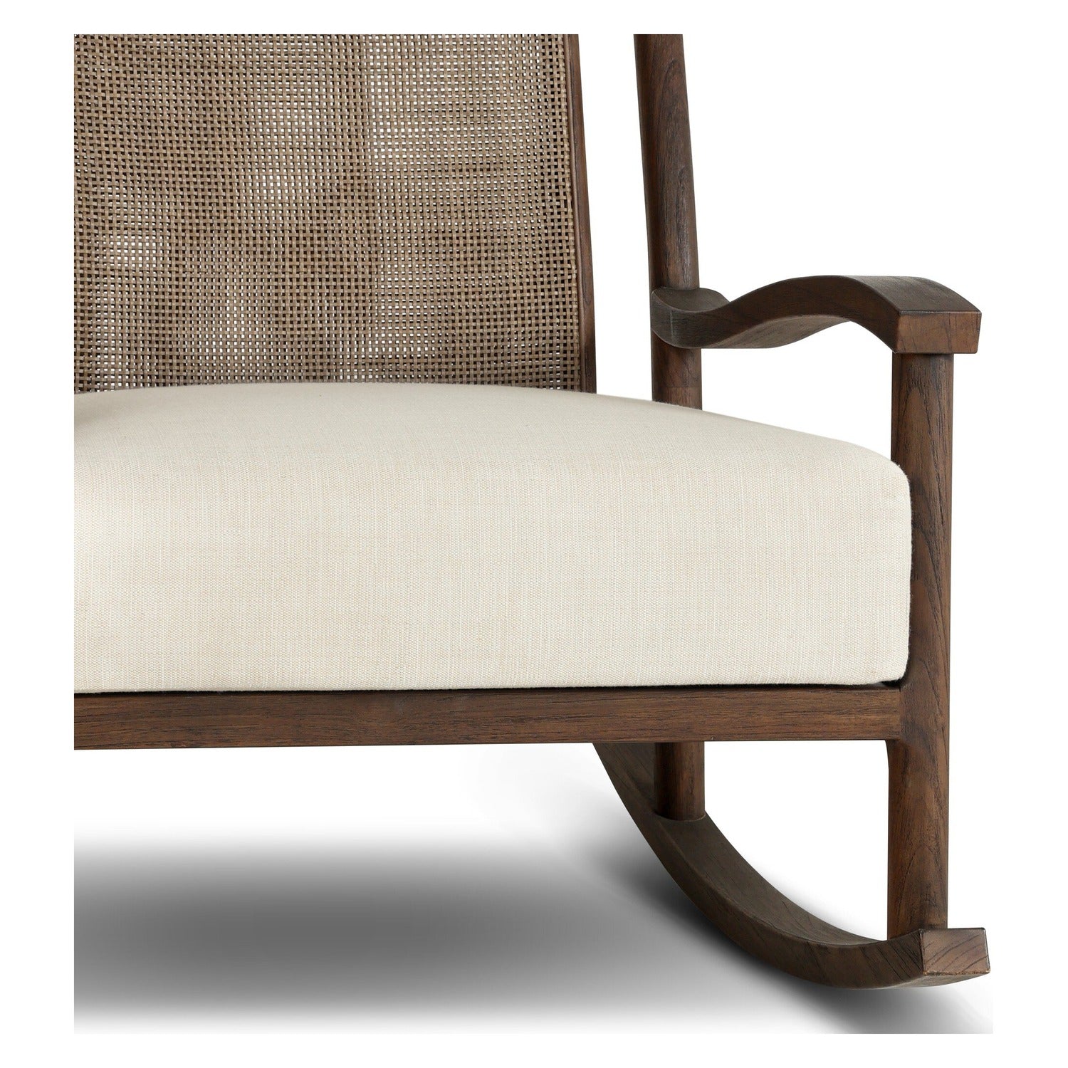 Four Hands Herston Vergo Cream Outdoor Rocking Chair