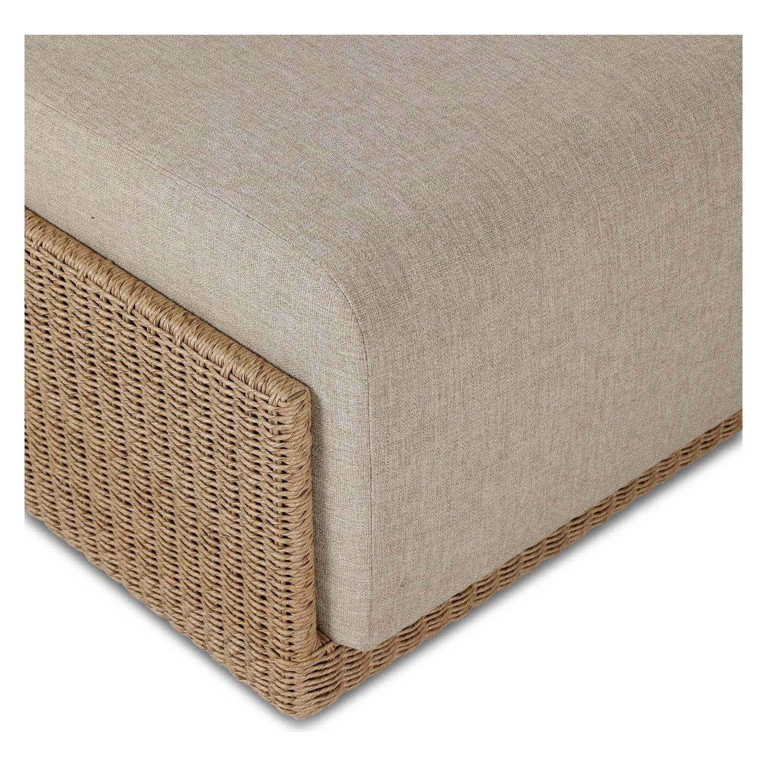 Four Hands Manning Alessi Buff Outdoor Ottoman