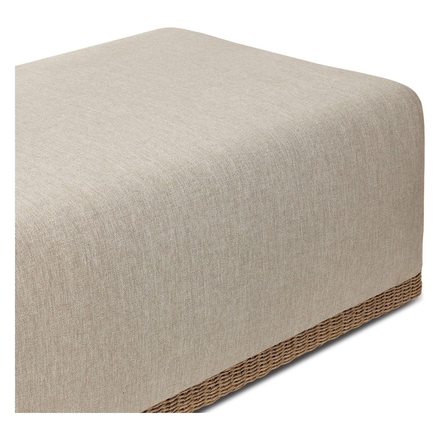Four Hands Manning Alessi Buff Outdoor Ottoman