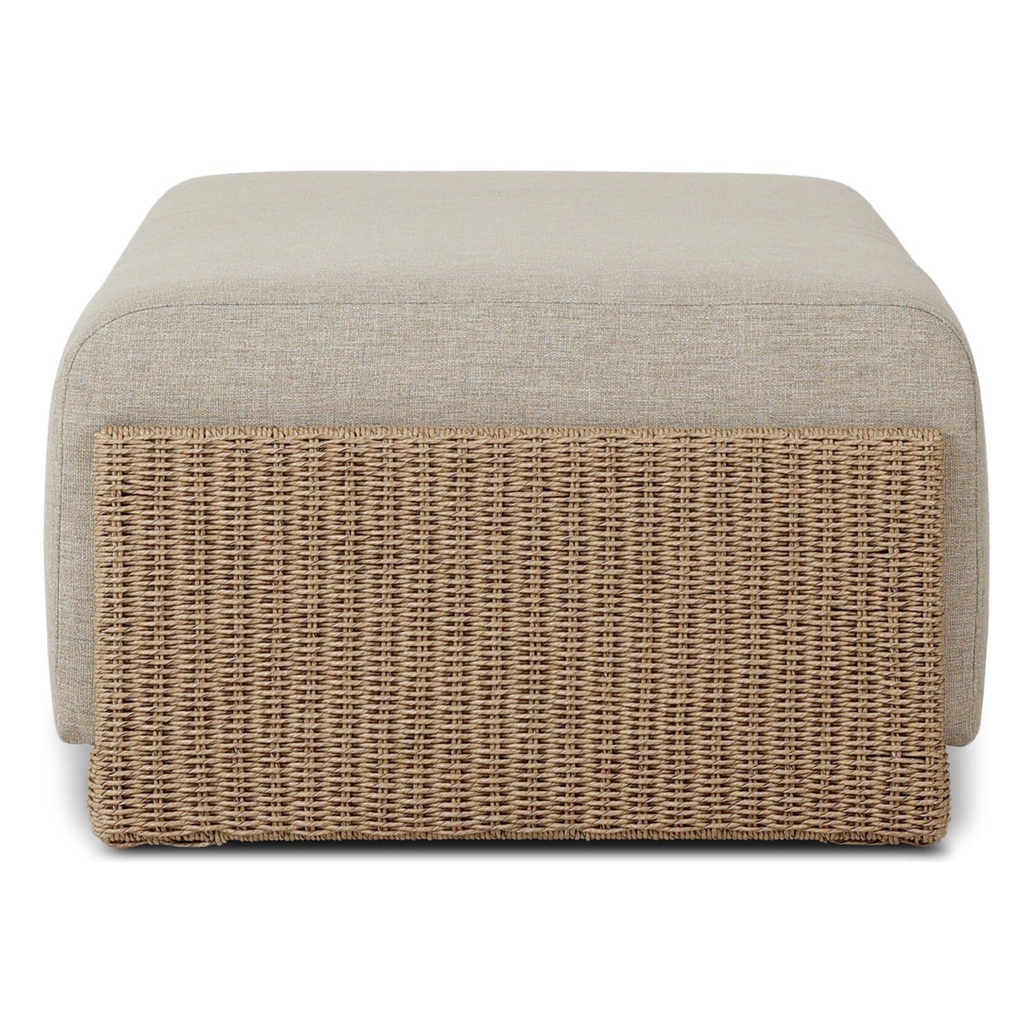 Four Hands Manning Alessi Buff Outdoor Ottoman
