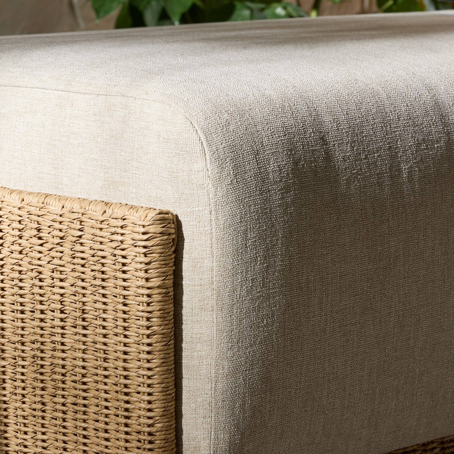 Four Hands Manning Alessi Buff Outdoor Ottoman