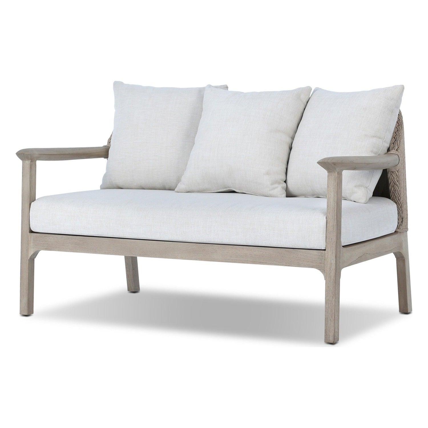 Four Hands Gelina Vergo Cream 53in Outdoor Sofa